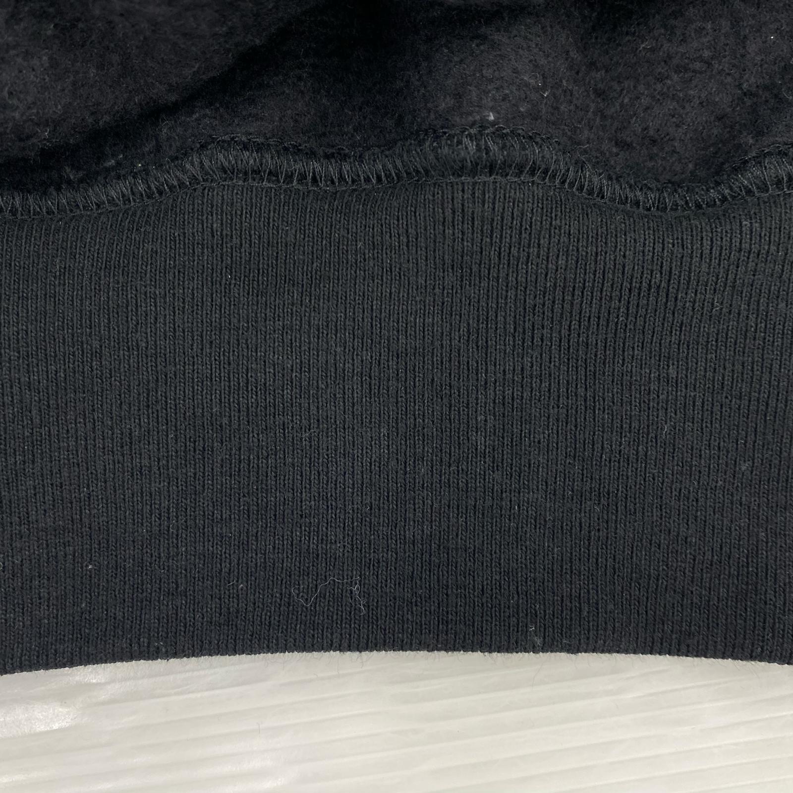 パーカー GRADIENT HOODED SWEATSHIRT M ブラック