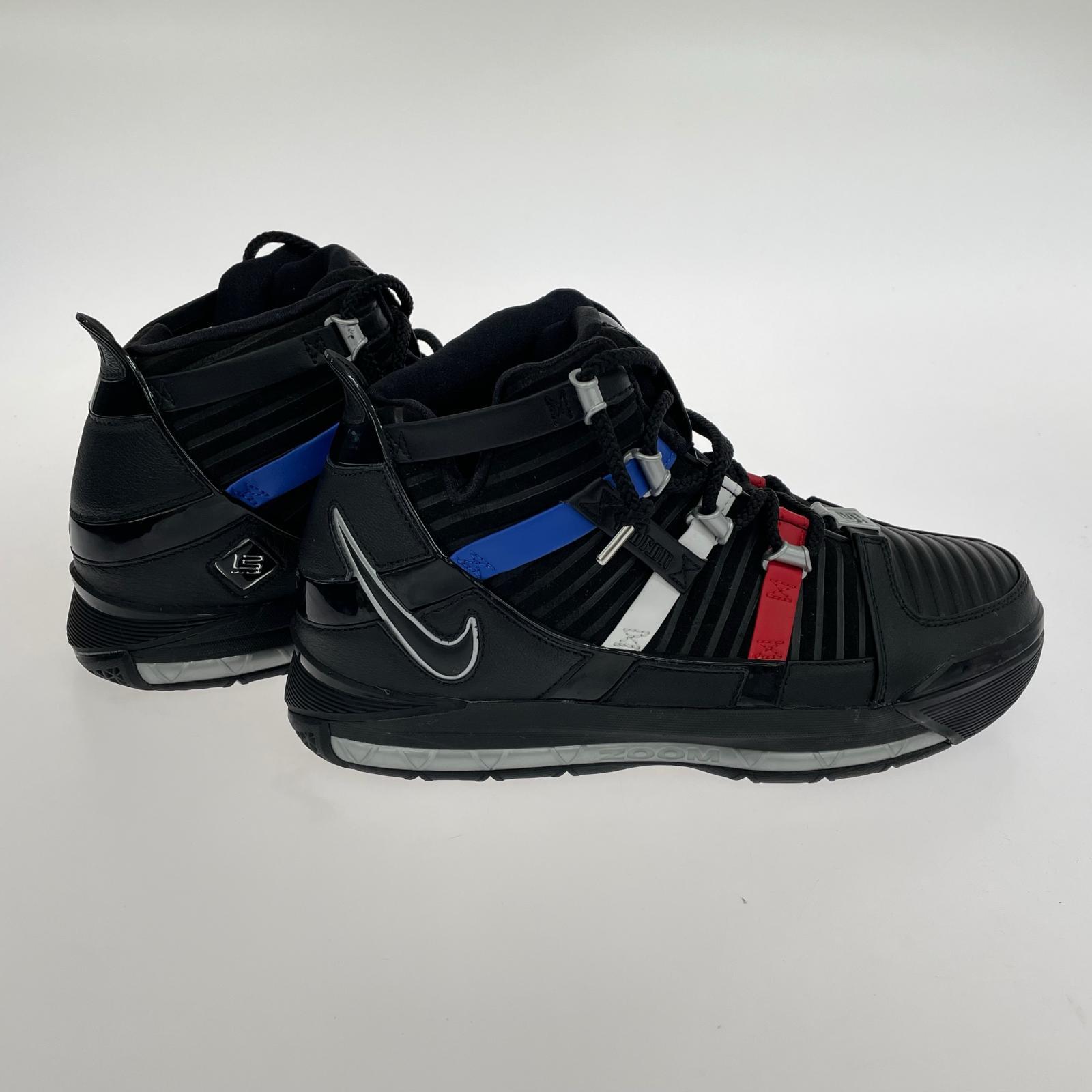 スニーカー Zoom LeBron 3 University Black 27.0cm 27cm (US9 UK8 1/2 EU44) ブラック