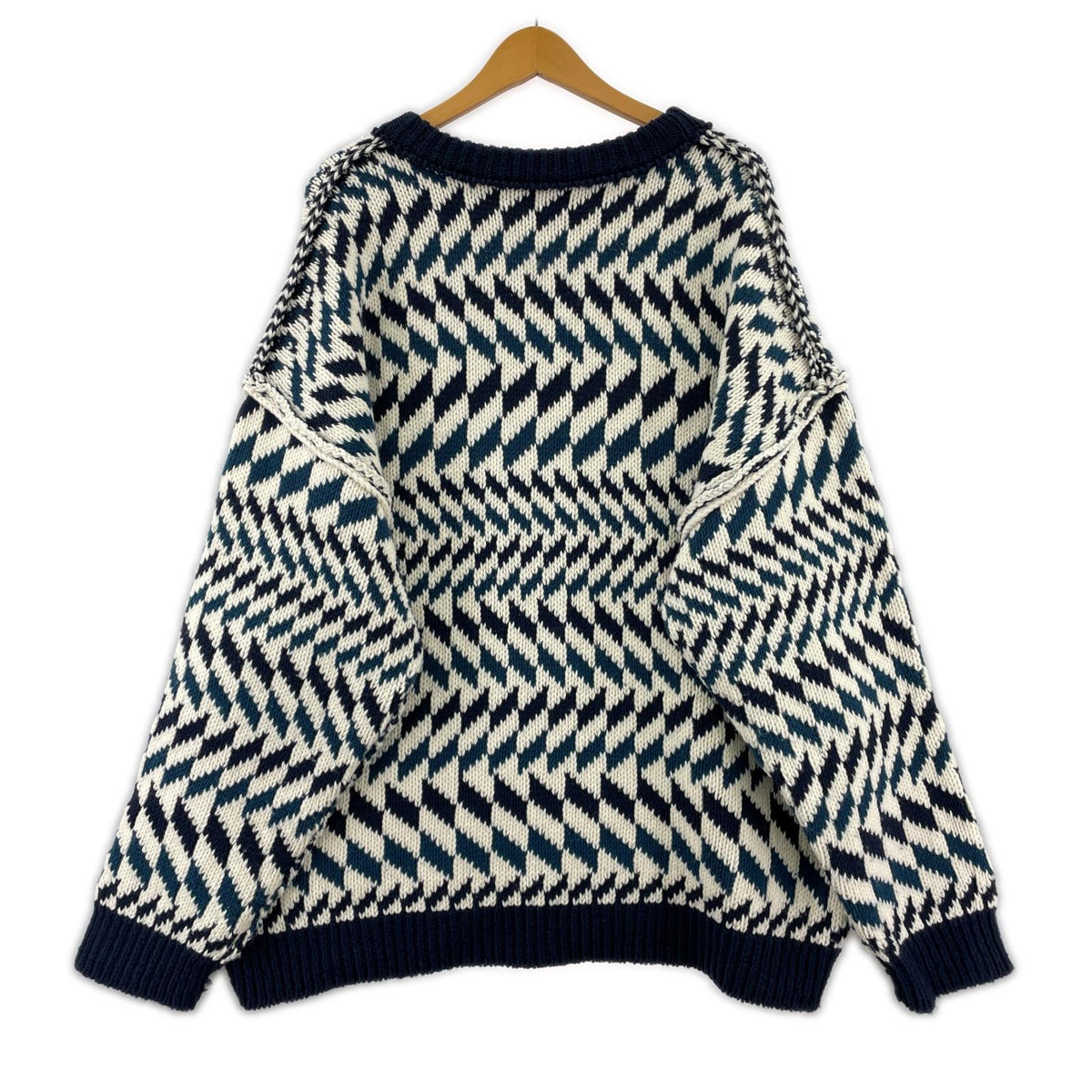 ニット Blanc YM×HUUKU×ATTEMPT REVERSIBLE Knit