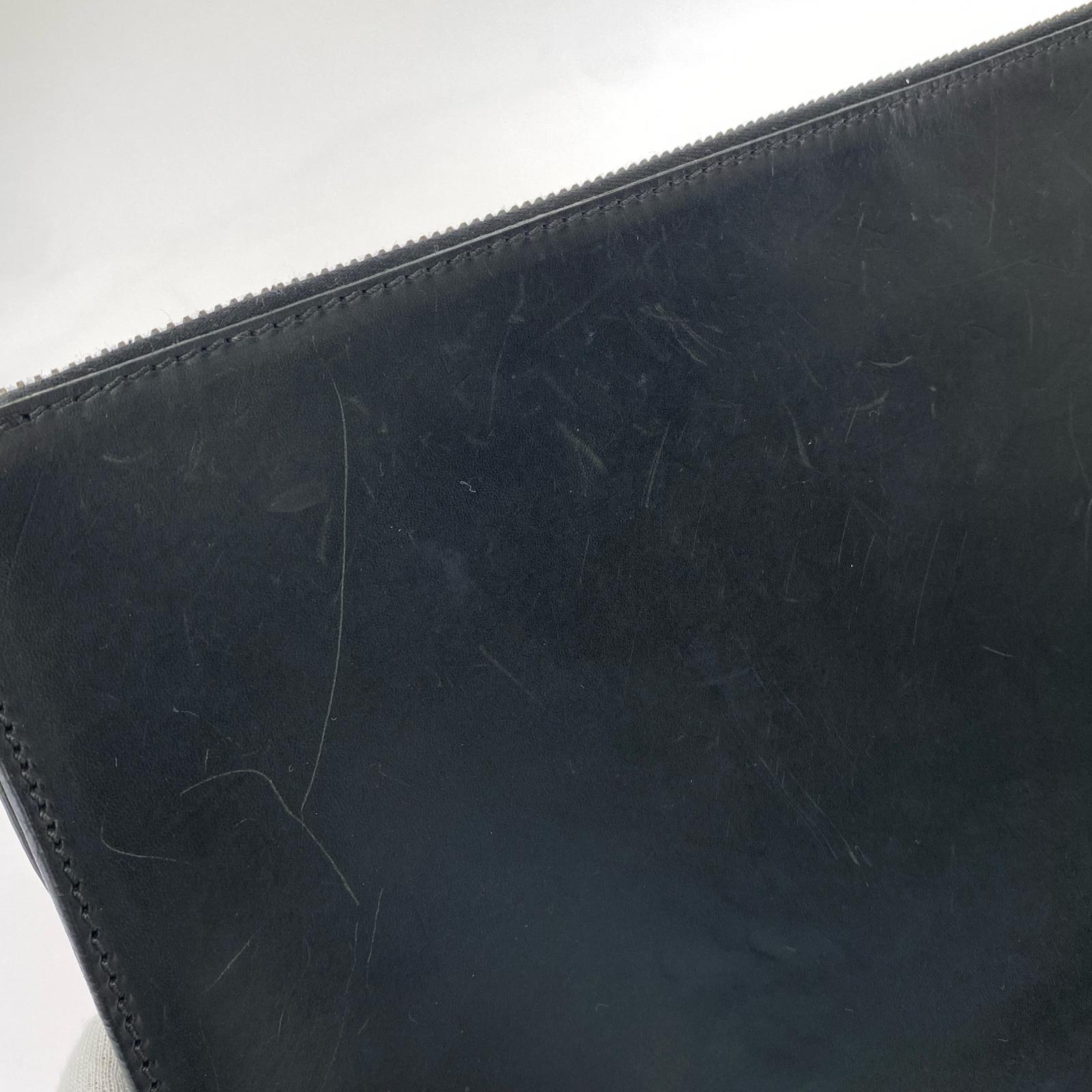 その他バッグ クラッチ 黒 レザー ブラック