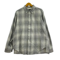 長袖シャツ ensou. Rouph Cut Shirt M ホワイト M ホワイト