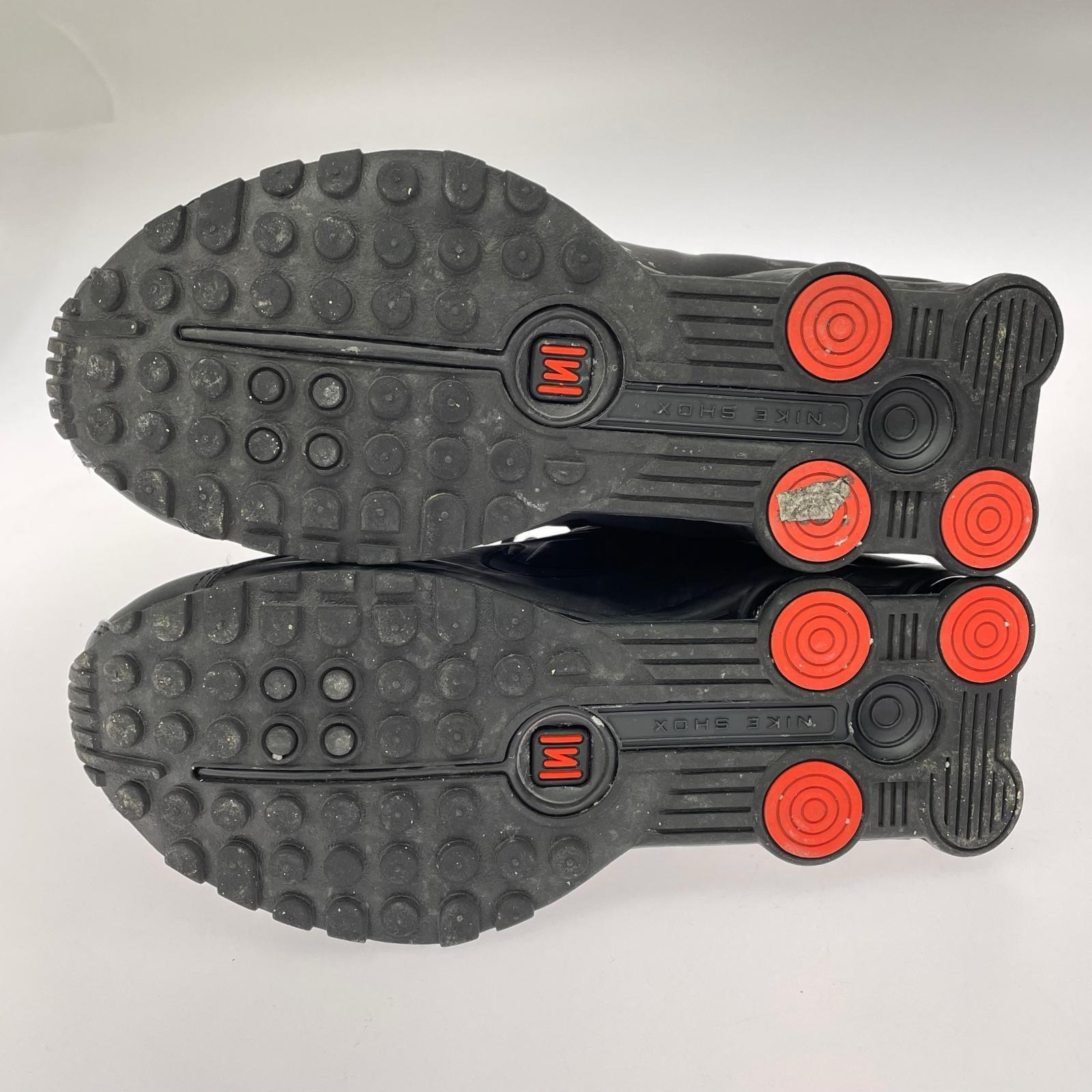 スニーカー W SHOX R4 BLACK (25.0) 25cm (US7 UK6 1/2 EU40) ブラック
