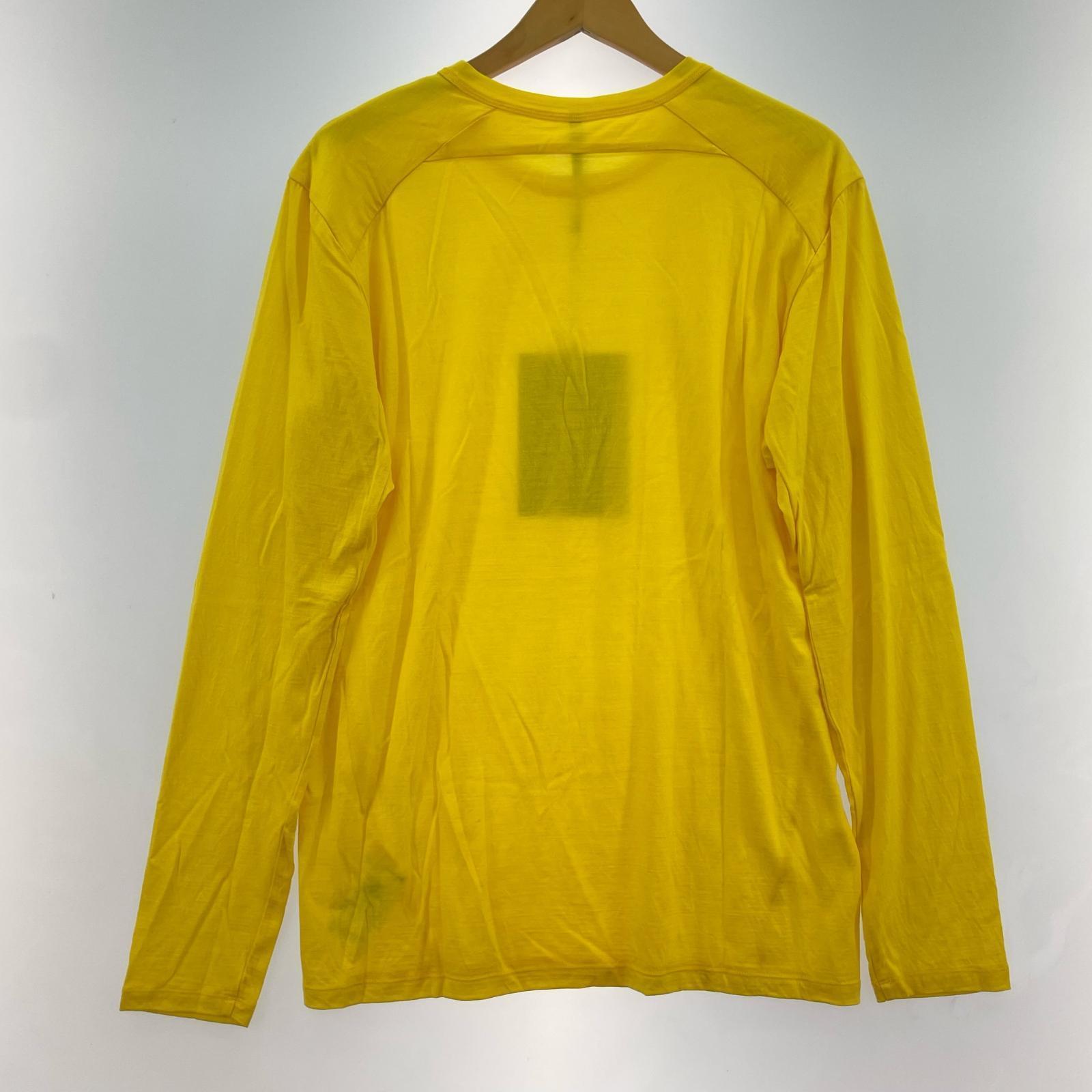 長袖Tシャツ VEILANCE 立体裁断 LSTEE S イエロー S イエロー