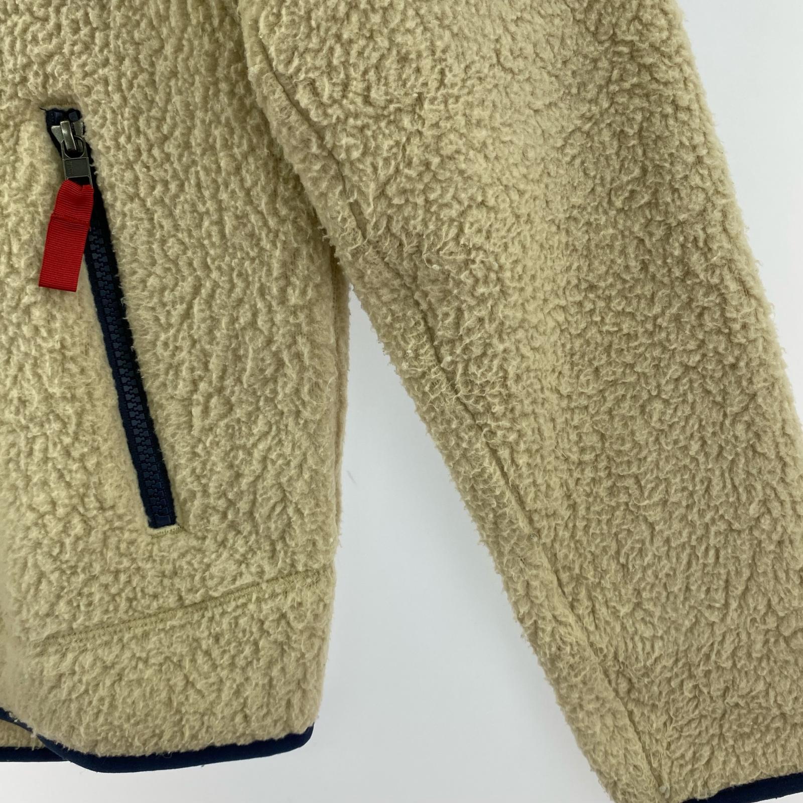 ジャケット レトロパイルジャケットボアフリース M M ベージュ