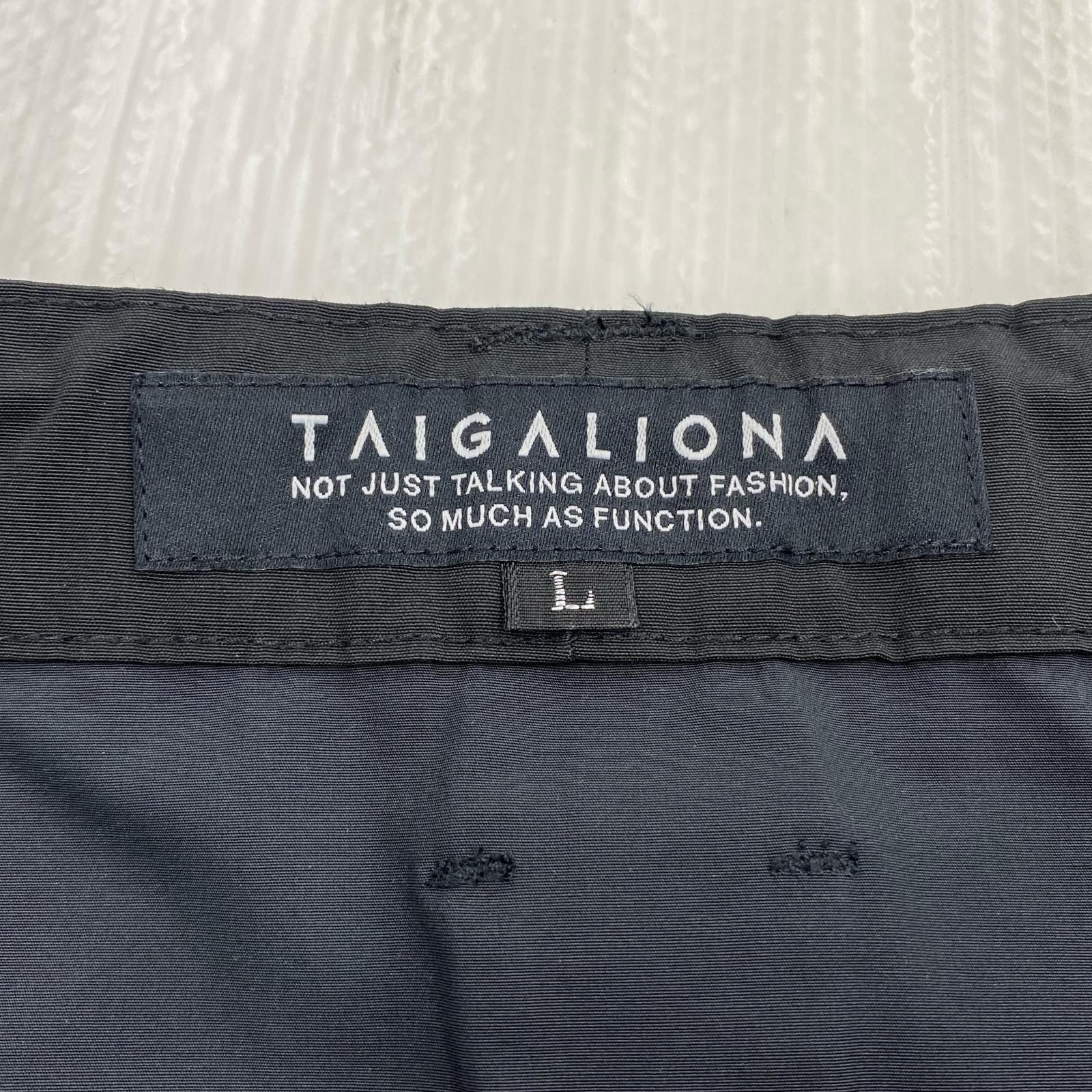 パンツ TAIGALIONA パンツ L ブラック