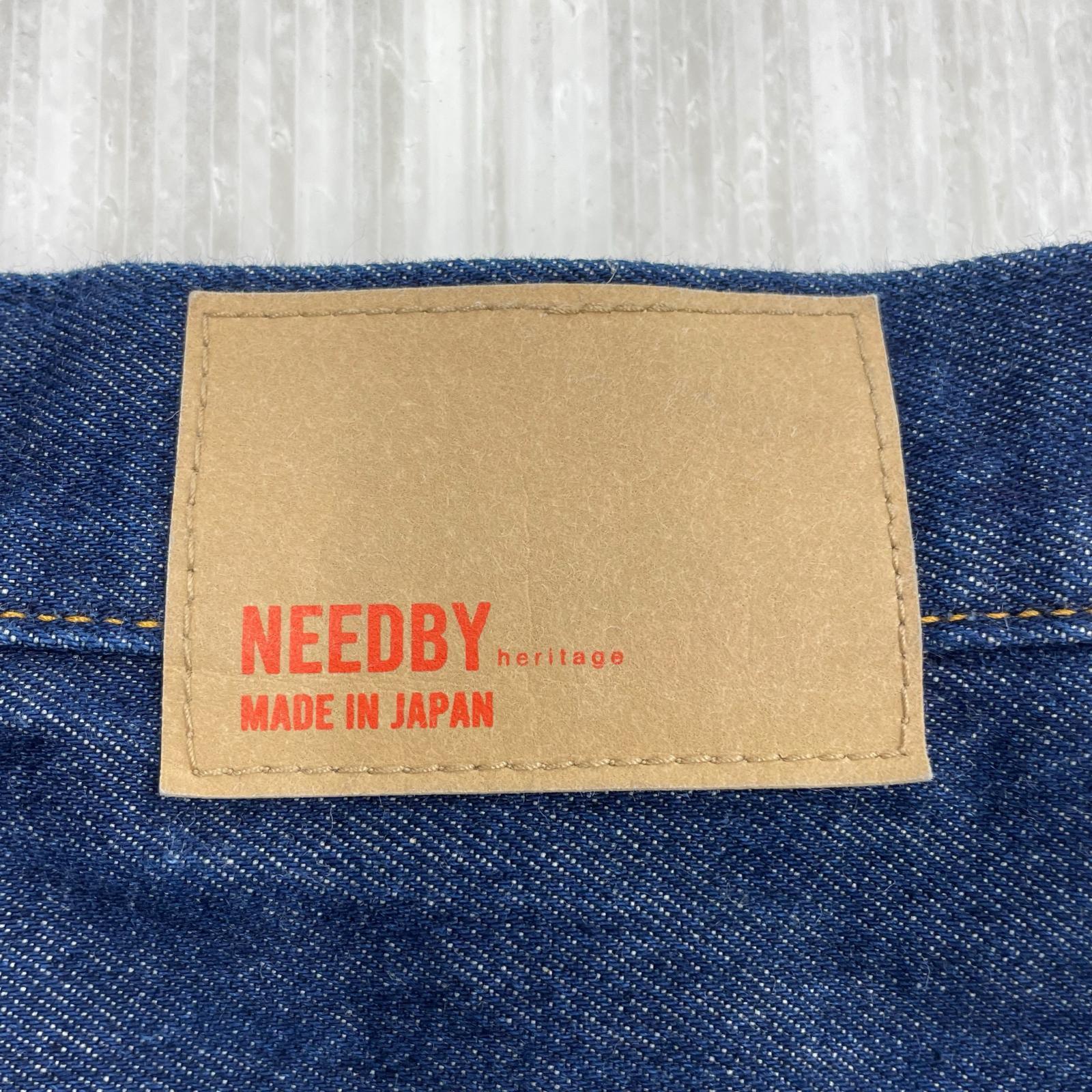 デニムパンツ NEEDBY heritage BILLY ワイドストレート
