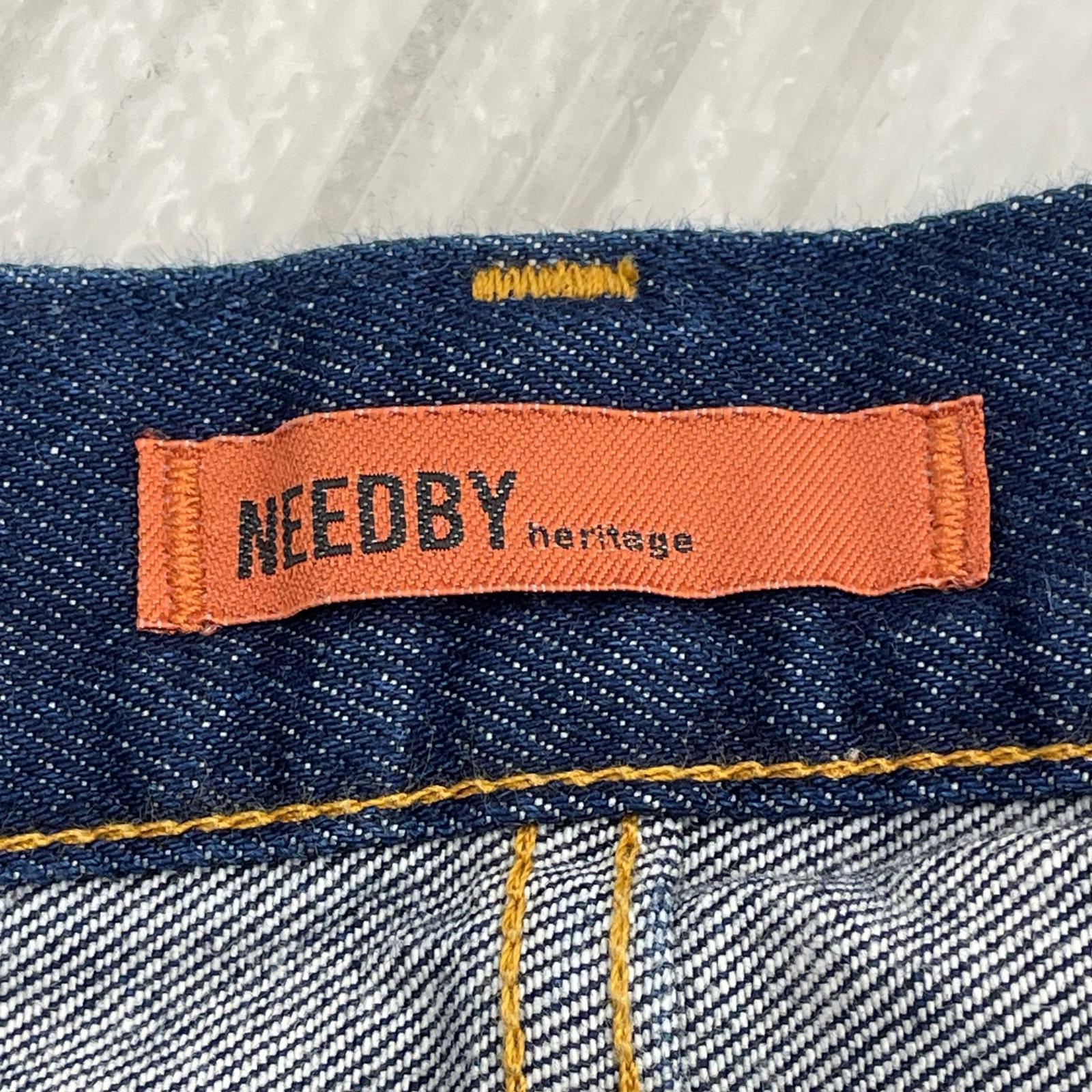 デニムパンツ NEEDBY heritage BILLY ワイドストレート