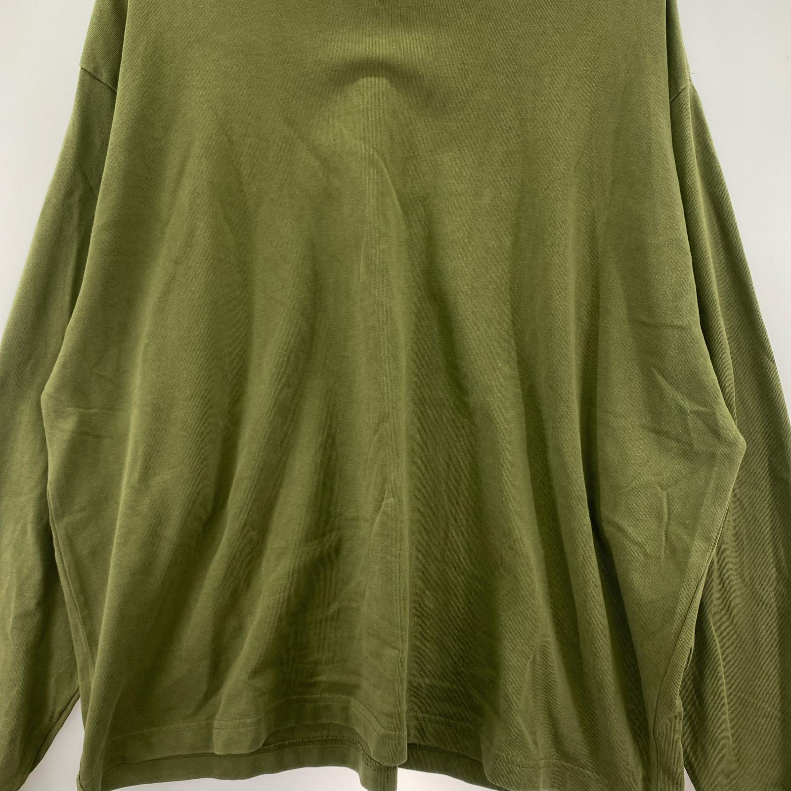 長袖Tシャツ handvaerk カーキ (M) M カーキ