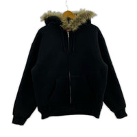 パーカー 25AW FAUX FUR S ブラック