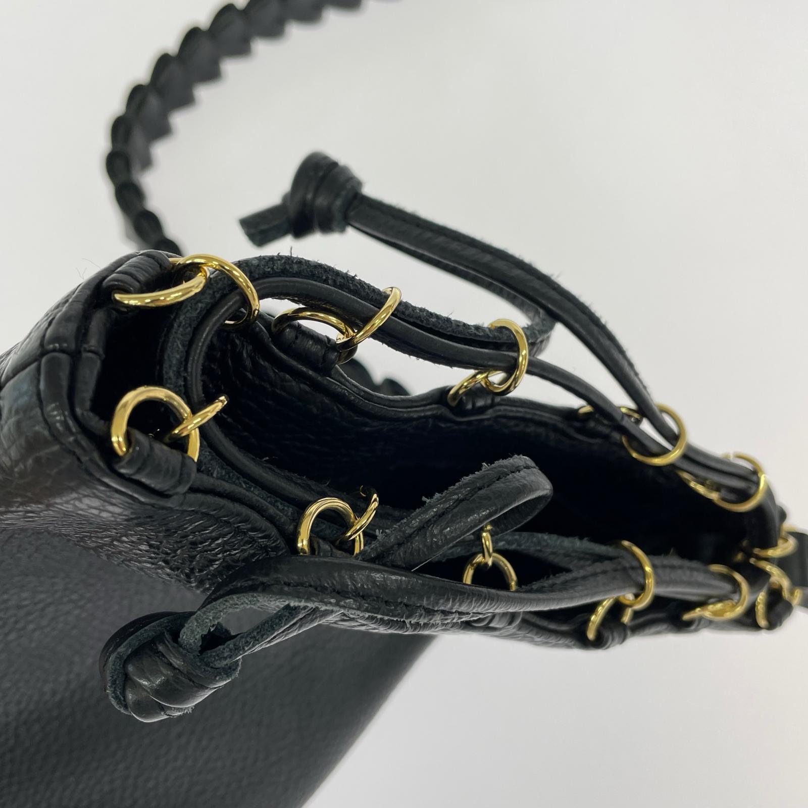 その他バッグ santaku 4way grain leather shoulder bag ブラック
