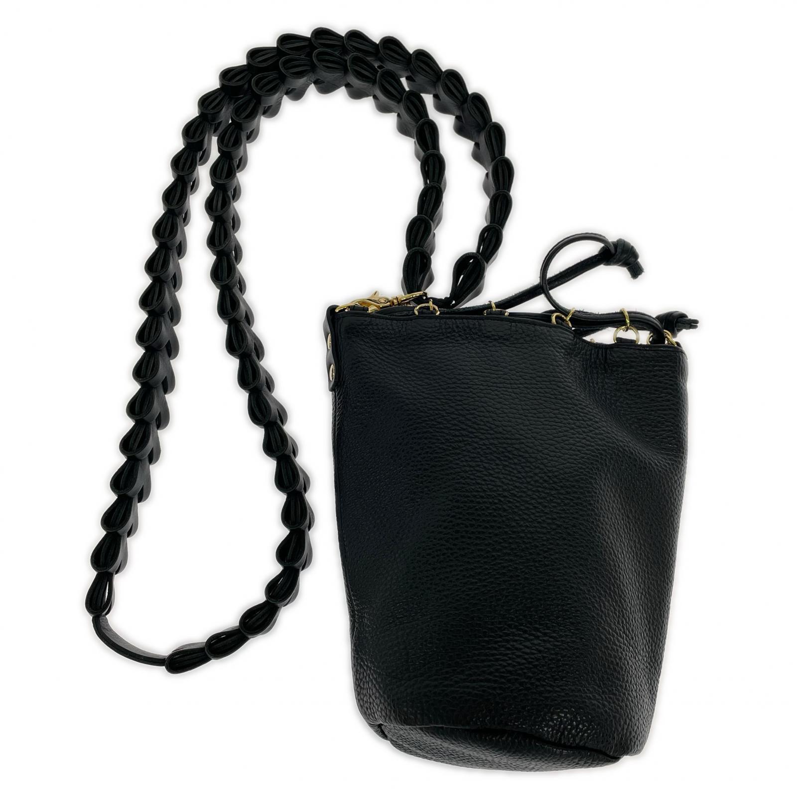 その他バッグ santaku 4way grain leather shoulder bag ブラック