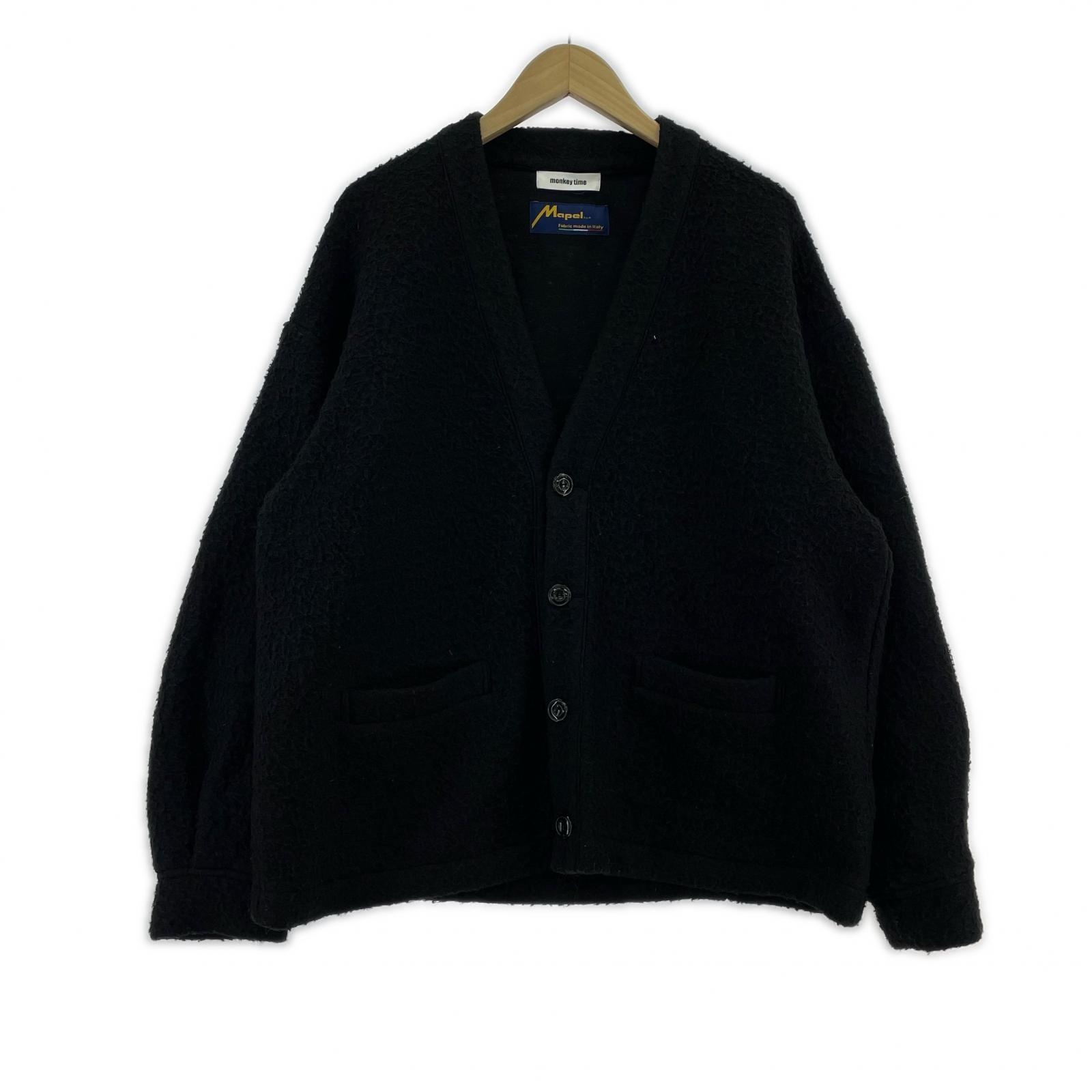 カーディガン CASENTINO CARDIGAN ブラック(M) M ブラック
