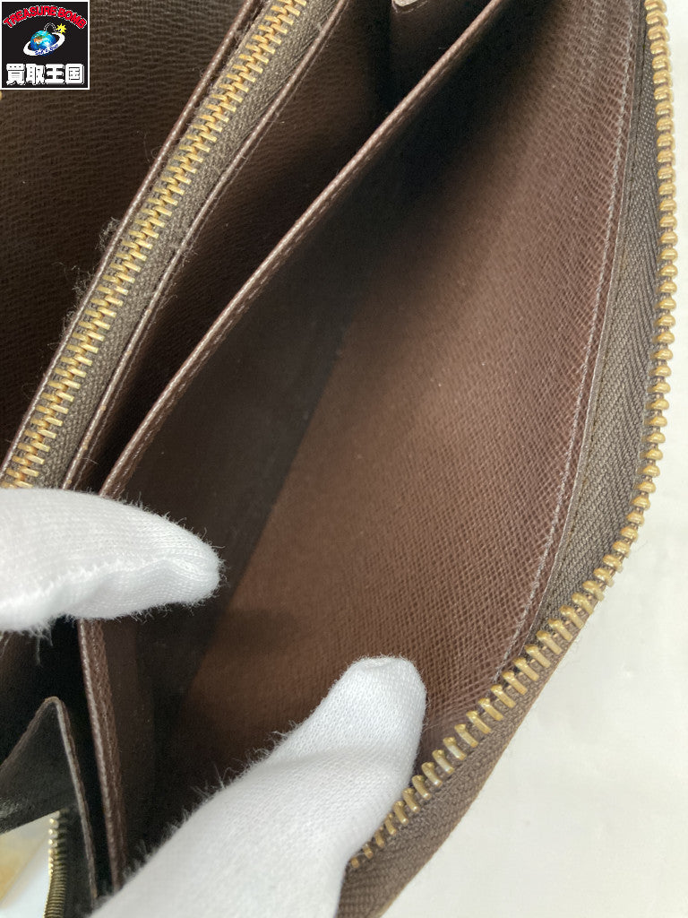 LV/ジッピーウォレット/ダミエ 長財布/N60015