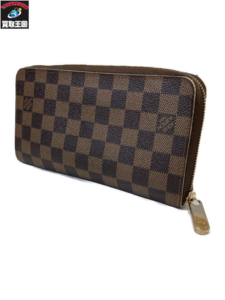 LV/ジッピーウォレット/ダミエ 長財布/N60015