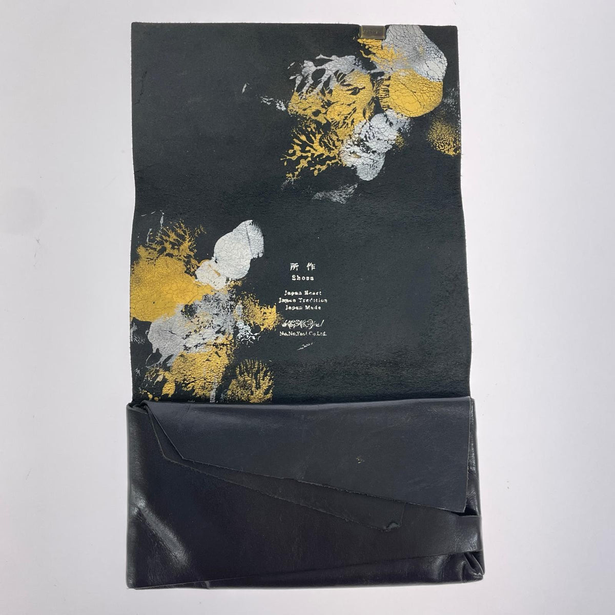 長財布 所作 Shosa 三つ折り財布 ブラック