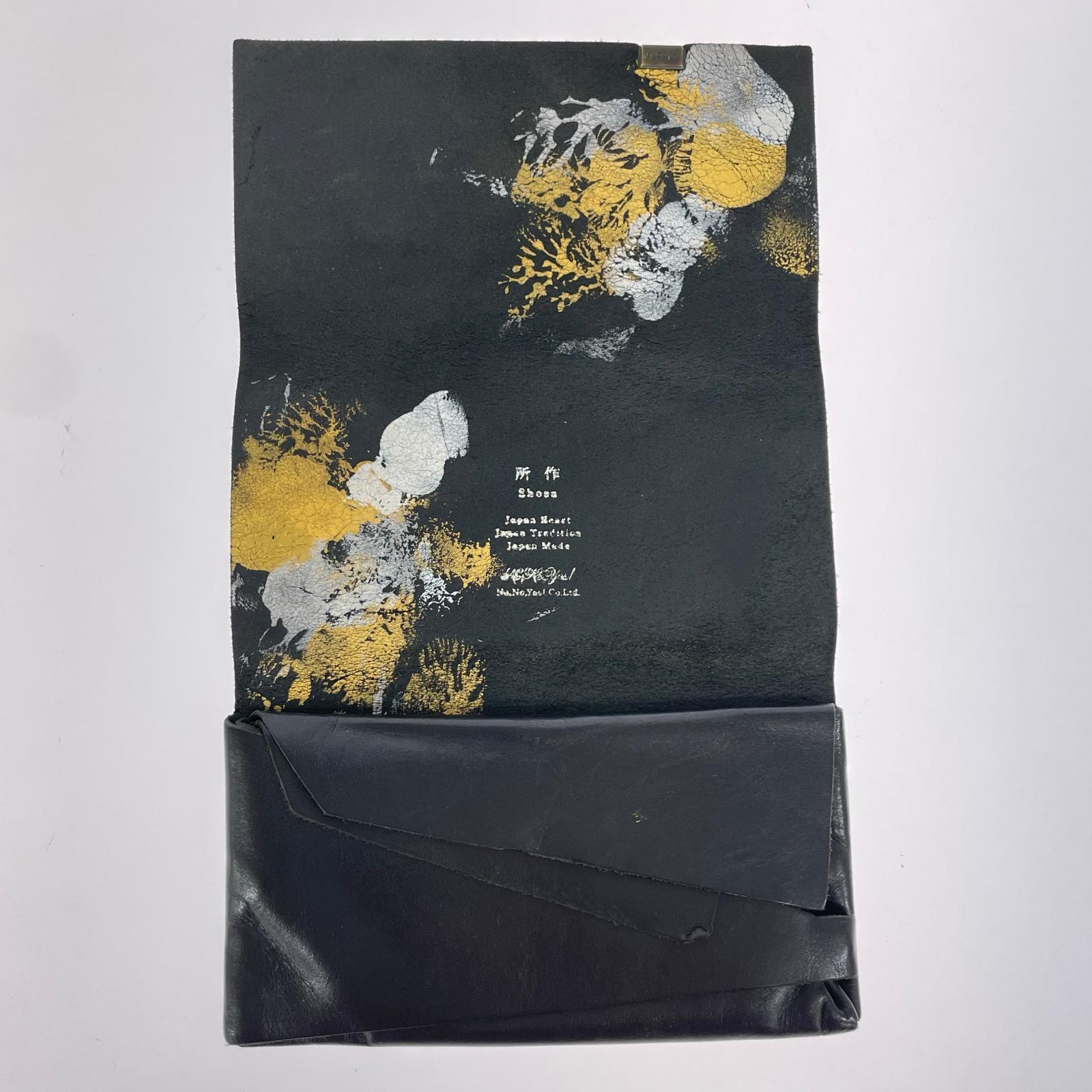 長財布 所作 Shosa 三つ折り財布 ブラック