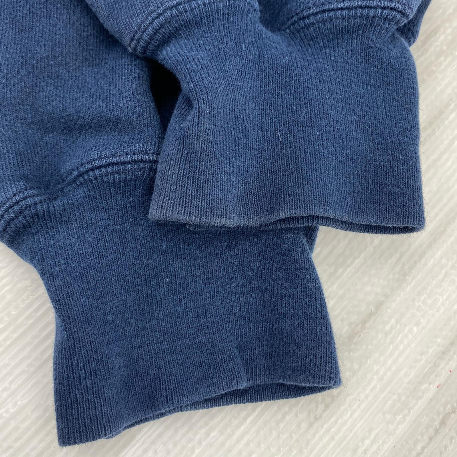 スウェット Premium reverse weave 12oz 星条旗ワッペン 3L ネイビー
