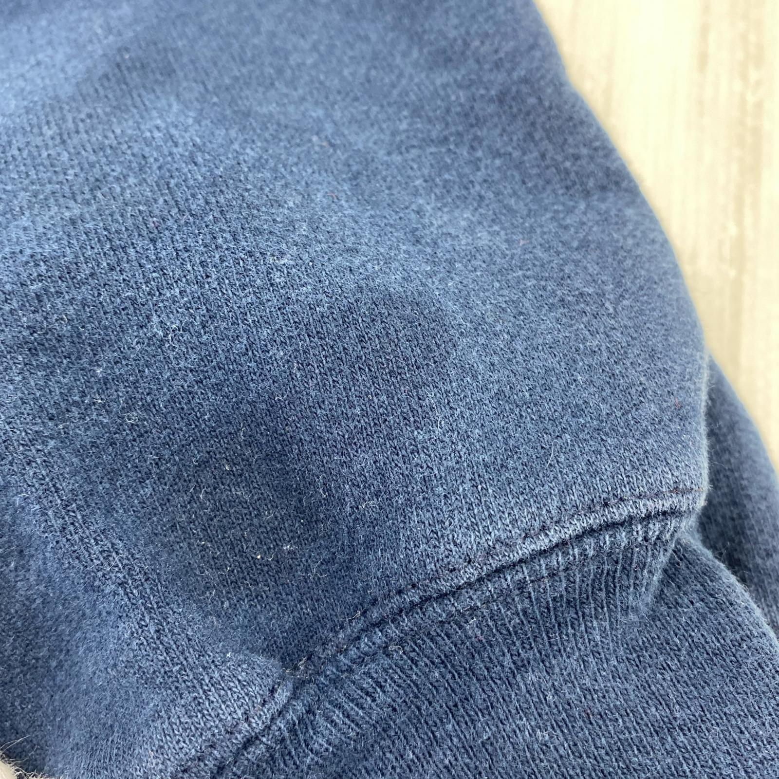 スウェット Premium reverse weave 12oz 星条旗ワッペン 3L ネイビー