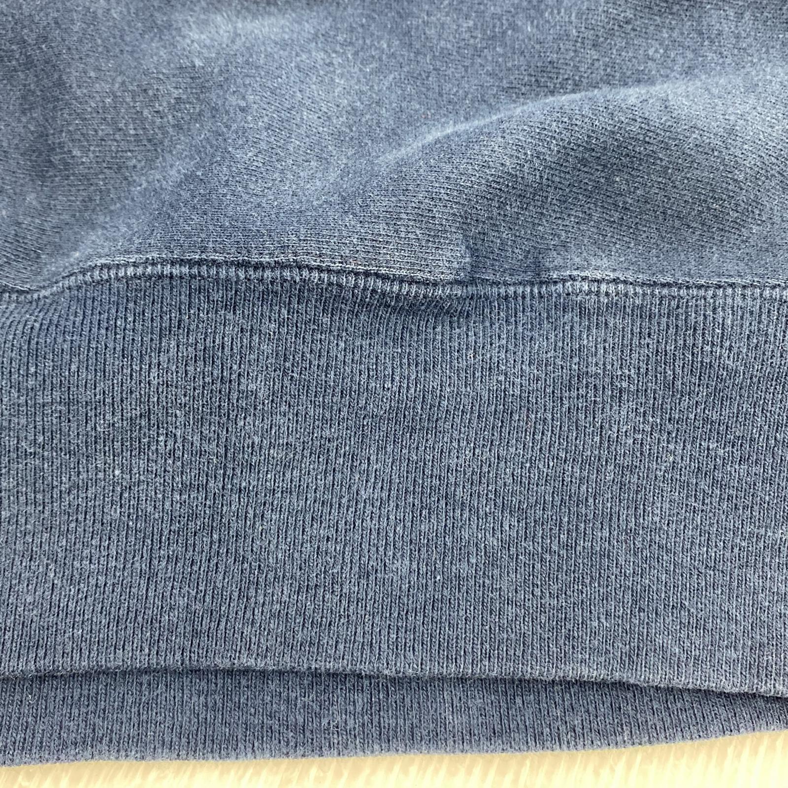 スウェット Premium reverse weave 12oz 星条旗ワッペン 3L ネイビー