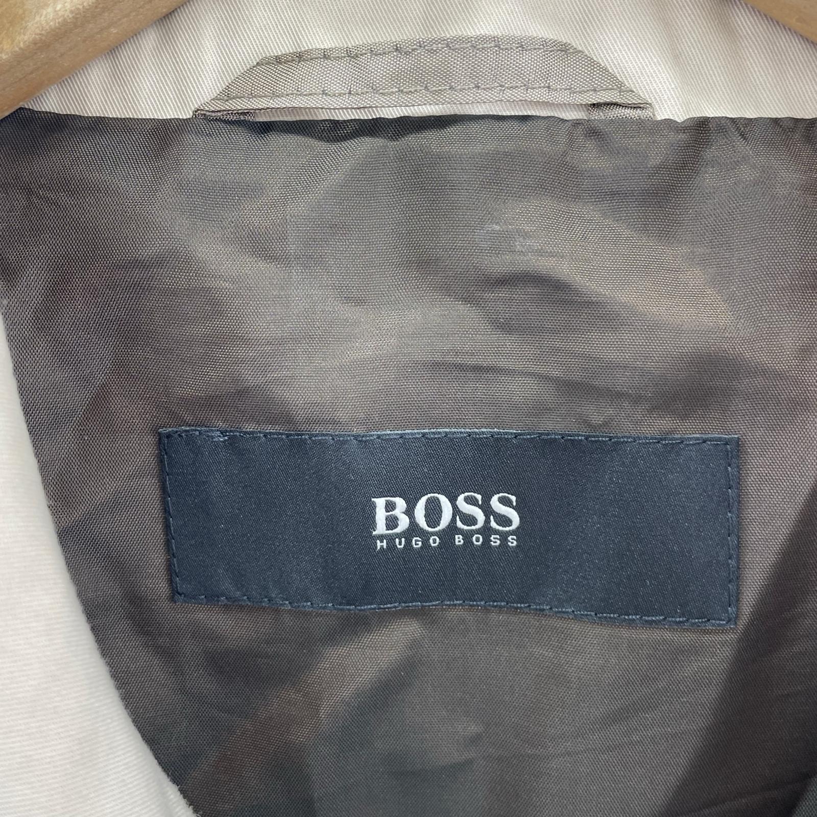 ジャケット HUGOBOSS トレンチコート 48 ベージュ