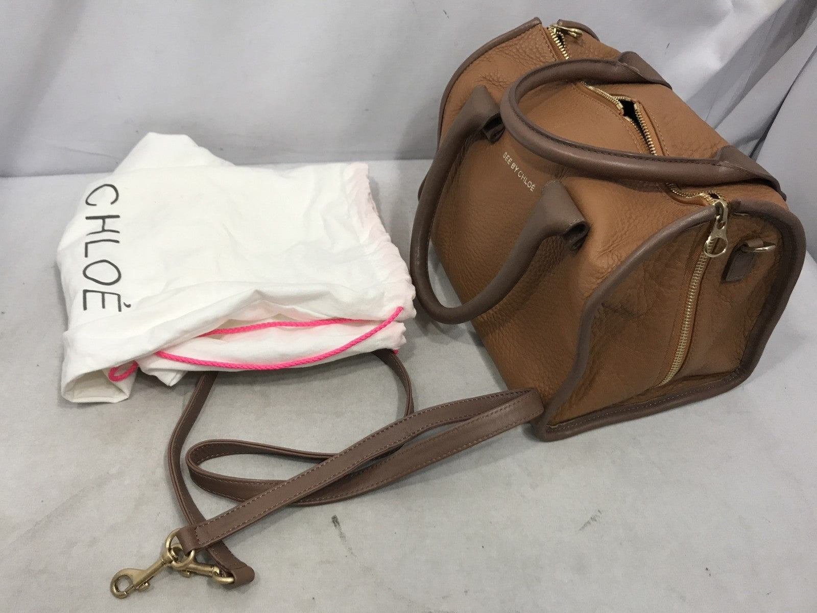 レザー キャメル