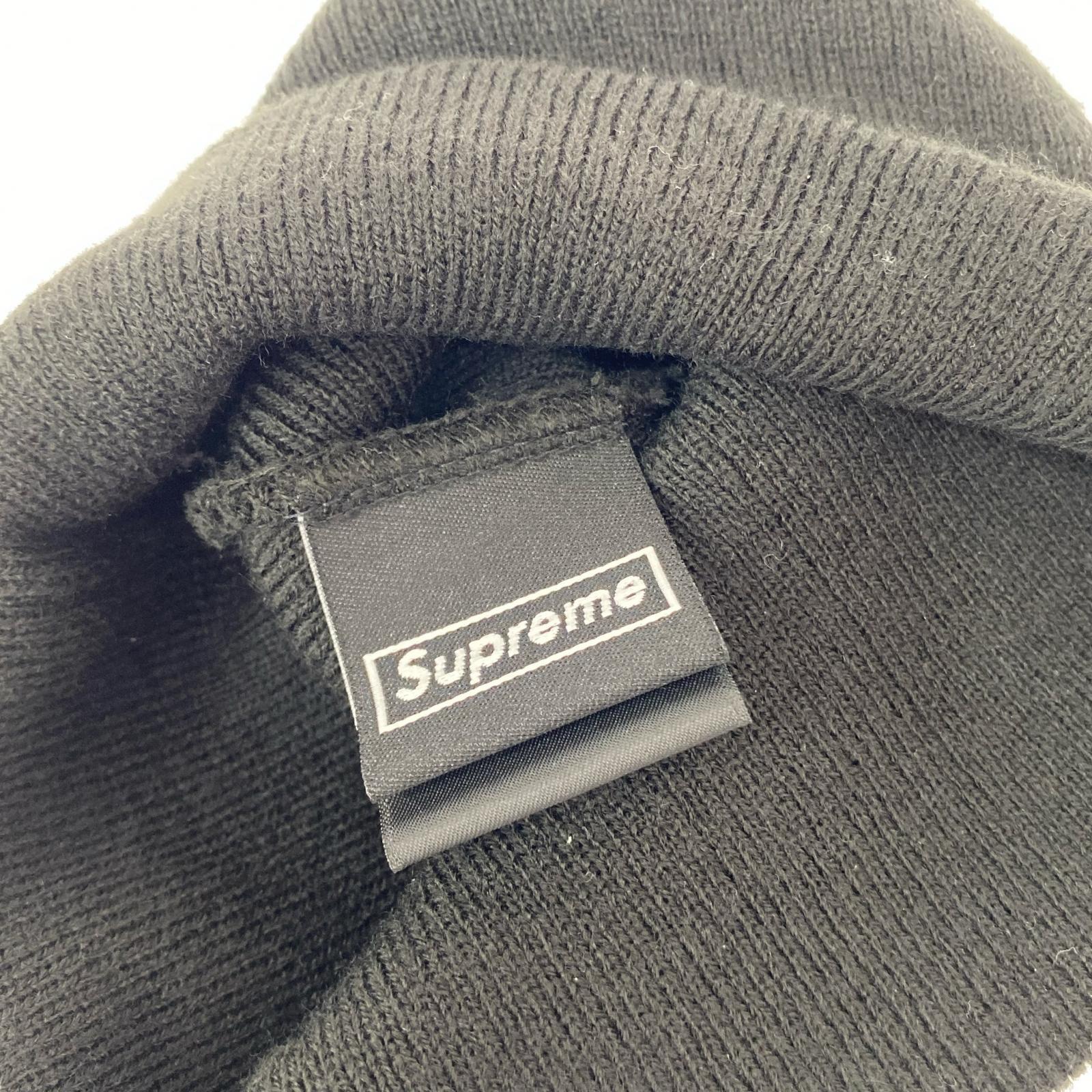 ニットキャップ 23AW New Era S Logo Beanie ニットキャップ ブラック