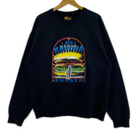 スウェット WACKO MARIA×PULP FICTION 21SS CREW NECK SWEAT SHIRT L 黒 L ブラック