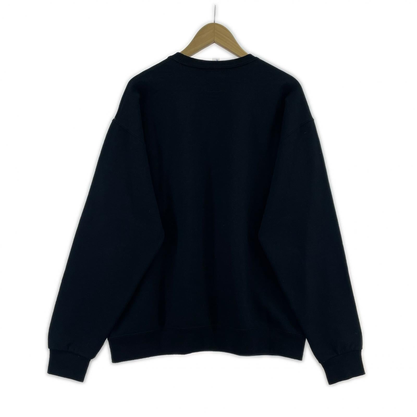 スウェット WACKO MARIA×凶気の桜 22SS CREW NECK SWEAT 太鼓 L 黒 L ブラック