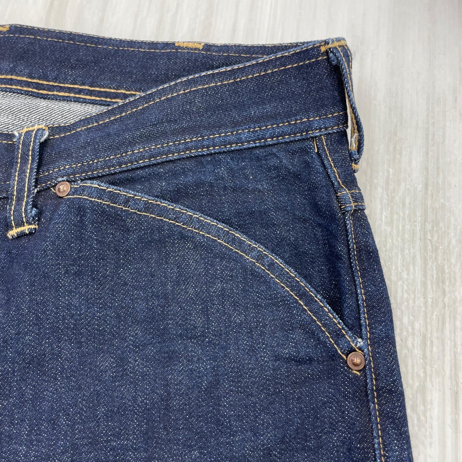 デニムパンツ 22187/14oz DENIM ROEBUCKS MODEL 34 ネイビー
