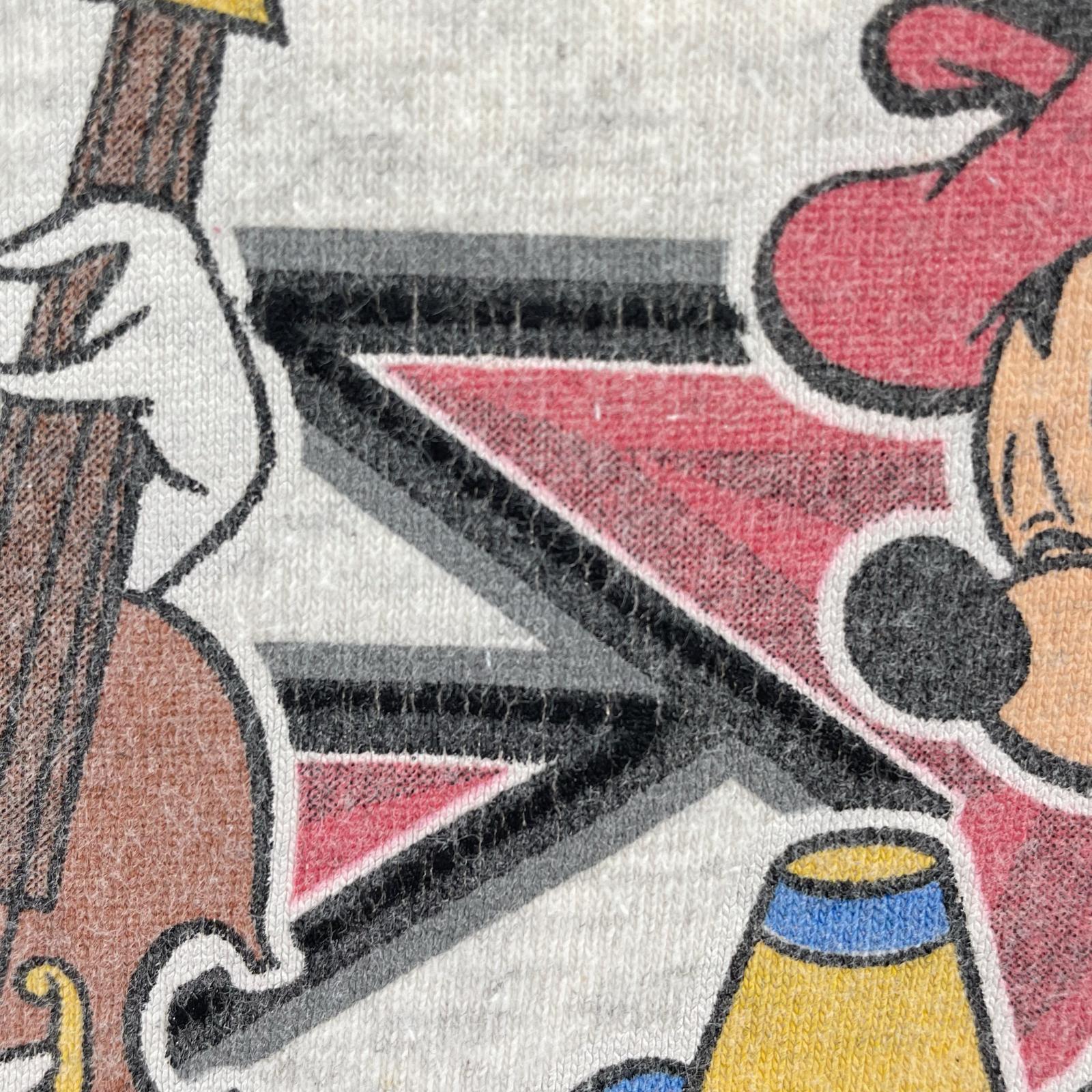 半袖Tシャツ 90s/Disney/ALL STAR/グレー グレー