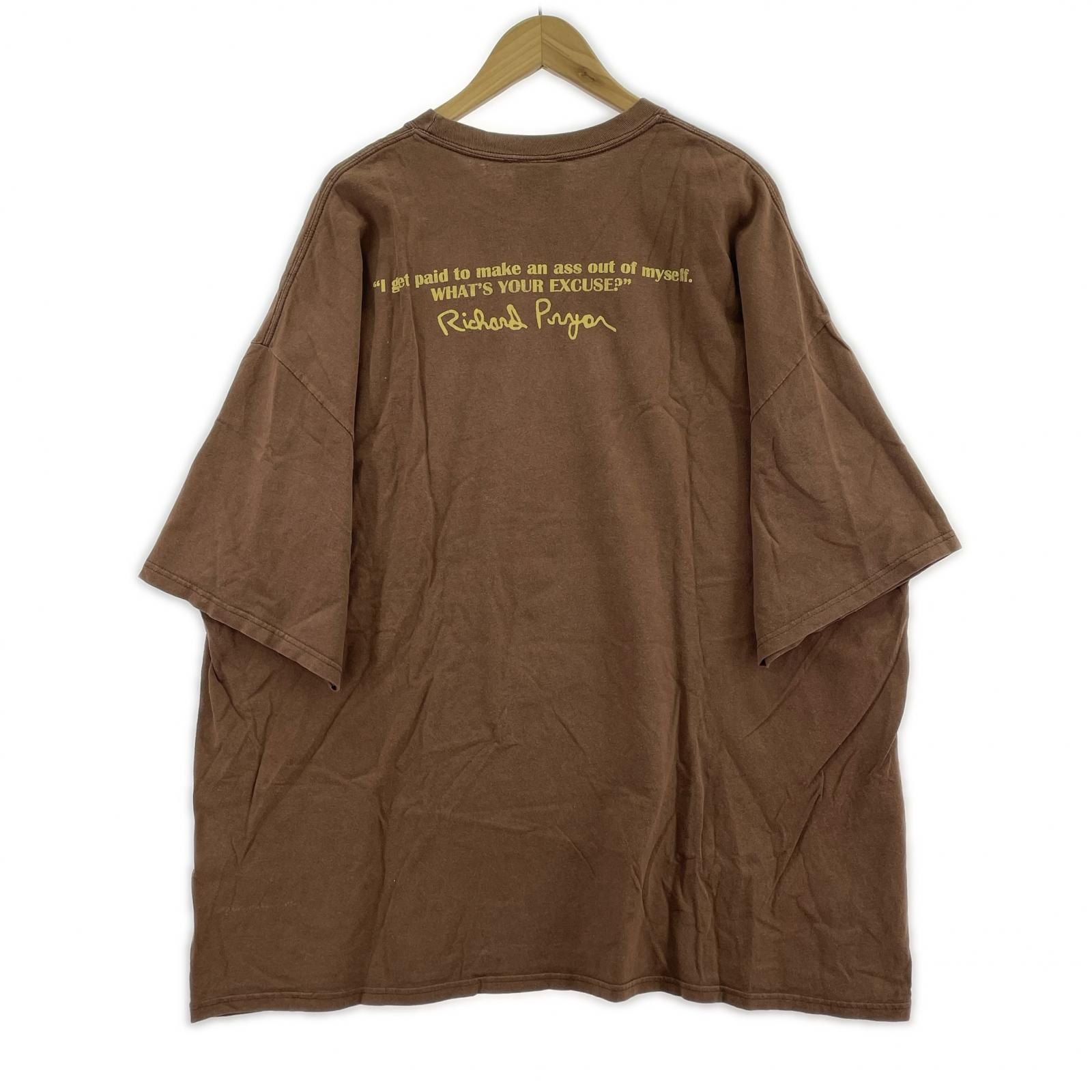 半袖Tシャツ 00s/ZION/Richard Pryor/3X/ブラウン ブラウン