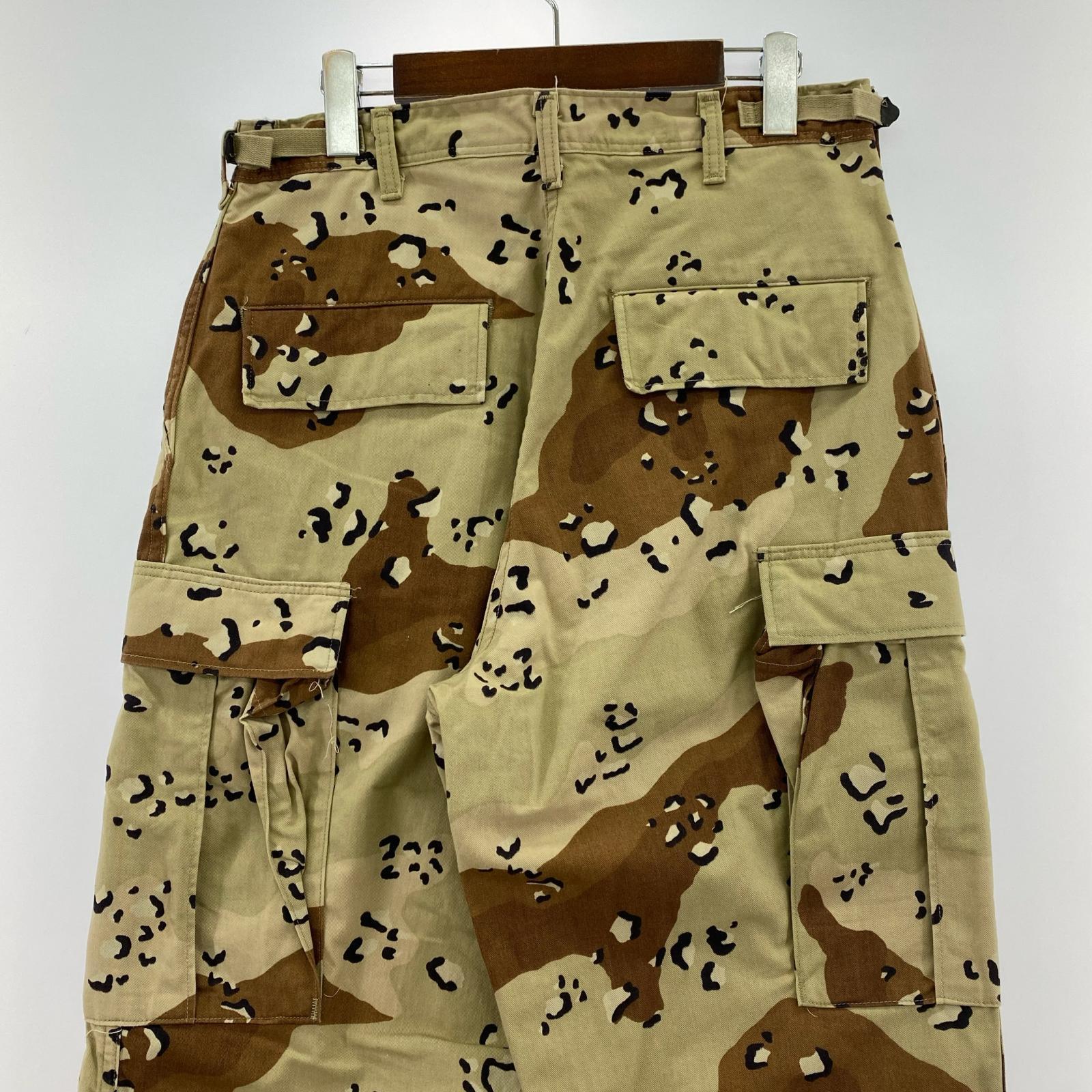 パンツ 1991年製 米軍 デザートカモ チョコチップカモ コンバットパンツ ブラウン