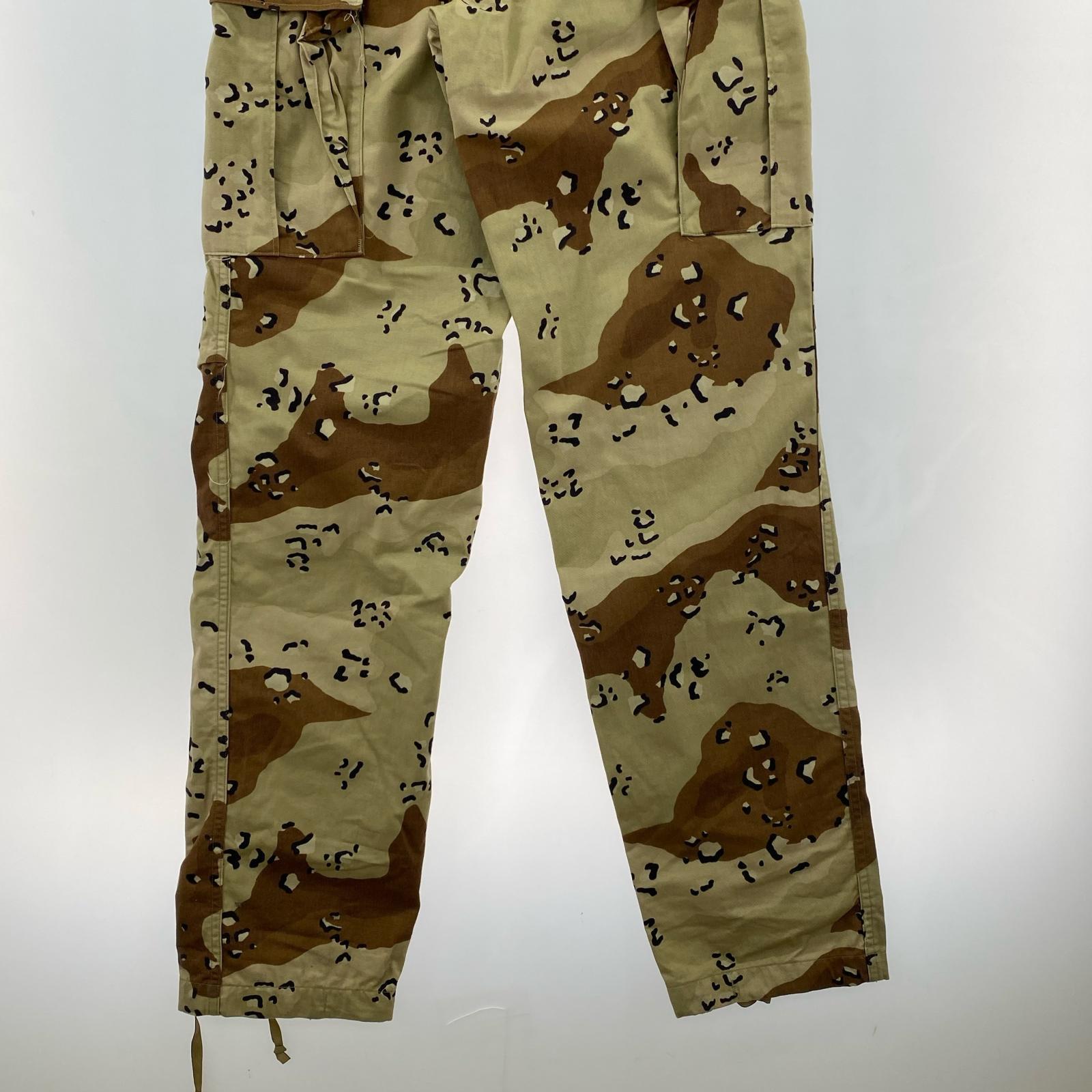 パンツ 1991年製 米軍 デザートカモ チョコチップカモ コンバットパンツ ブラウン