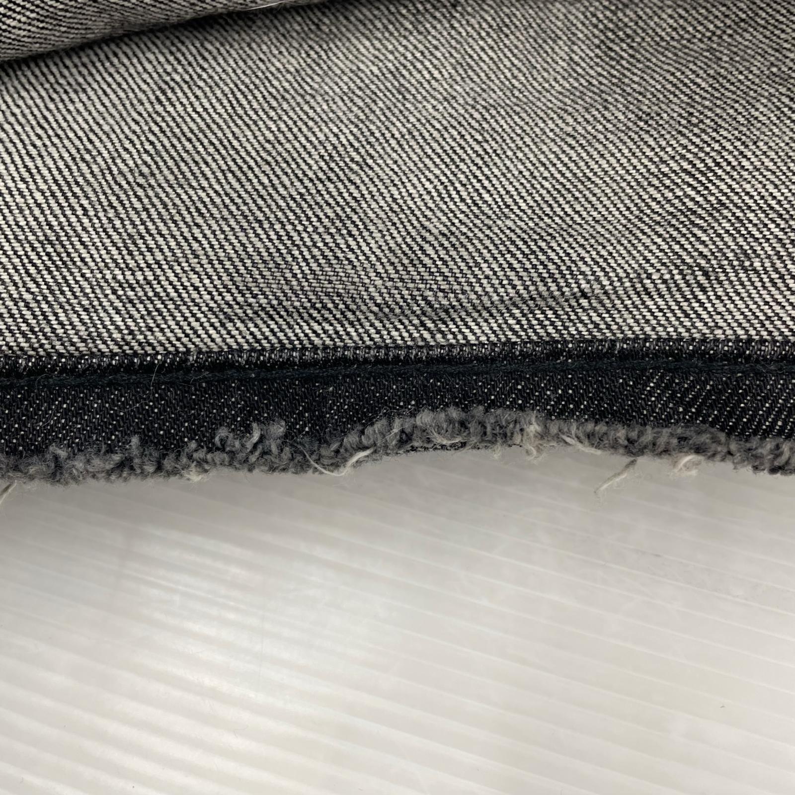 デニムパンツ NO/FAITH STUDIOS RAW DENIM JAPANESE W35 M ブラック