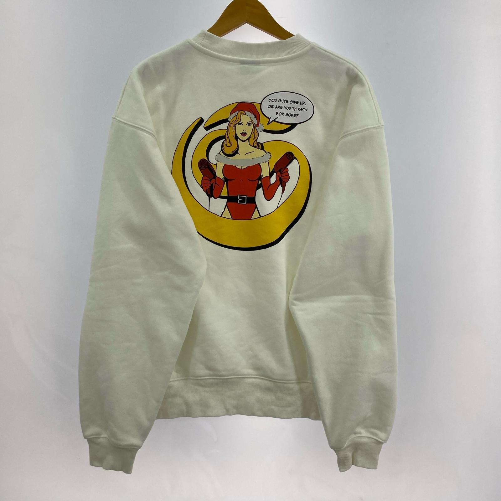 スウェット Supplier/Christmas GIRL CREW Sweat L ホワイト