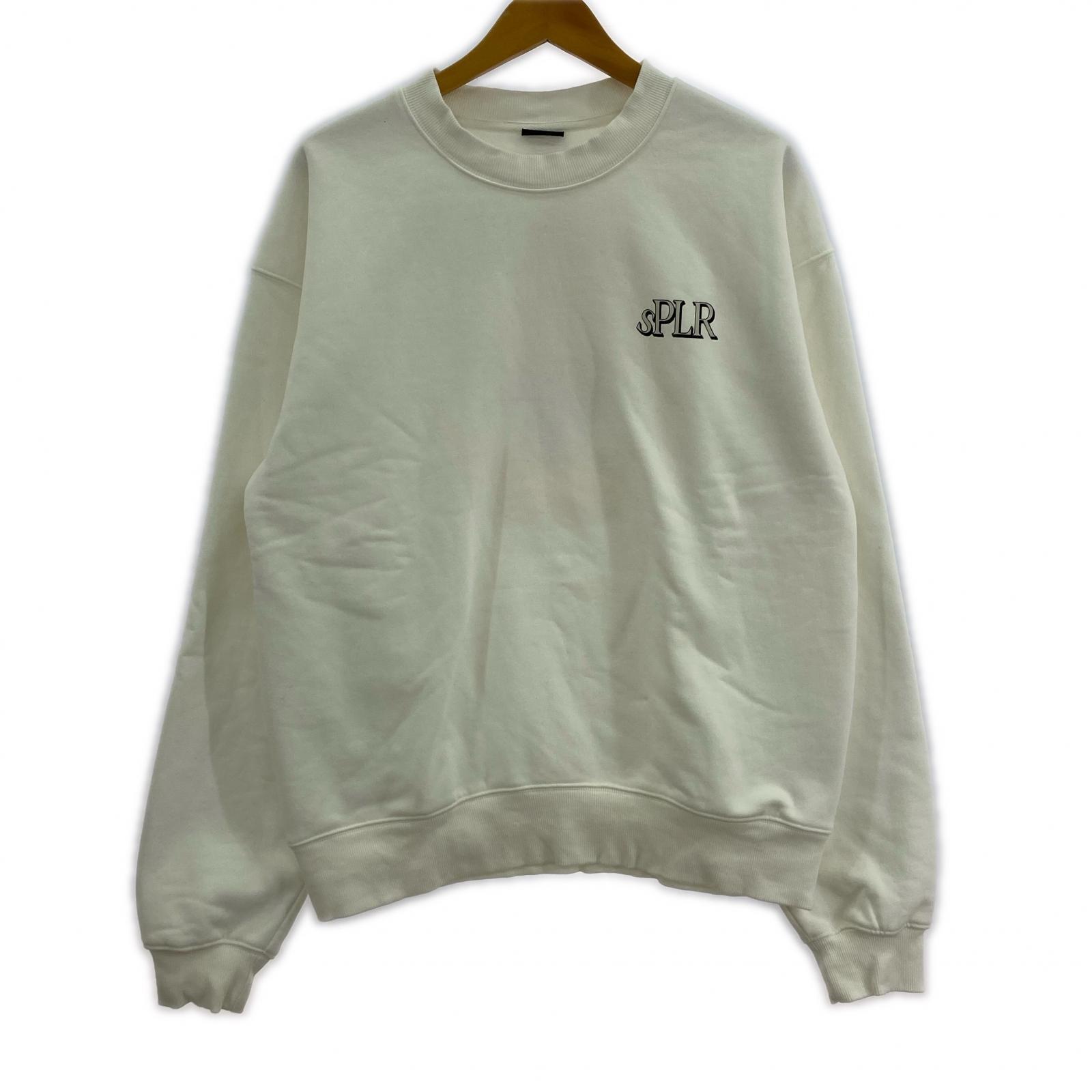 スウェット Supplier/Christmas GIRL CREW Sweat L ホワイト