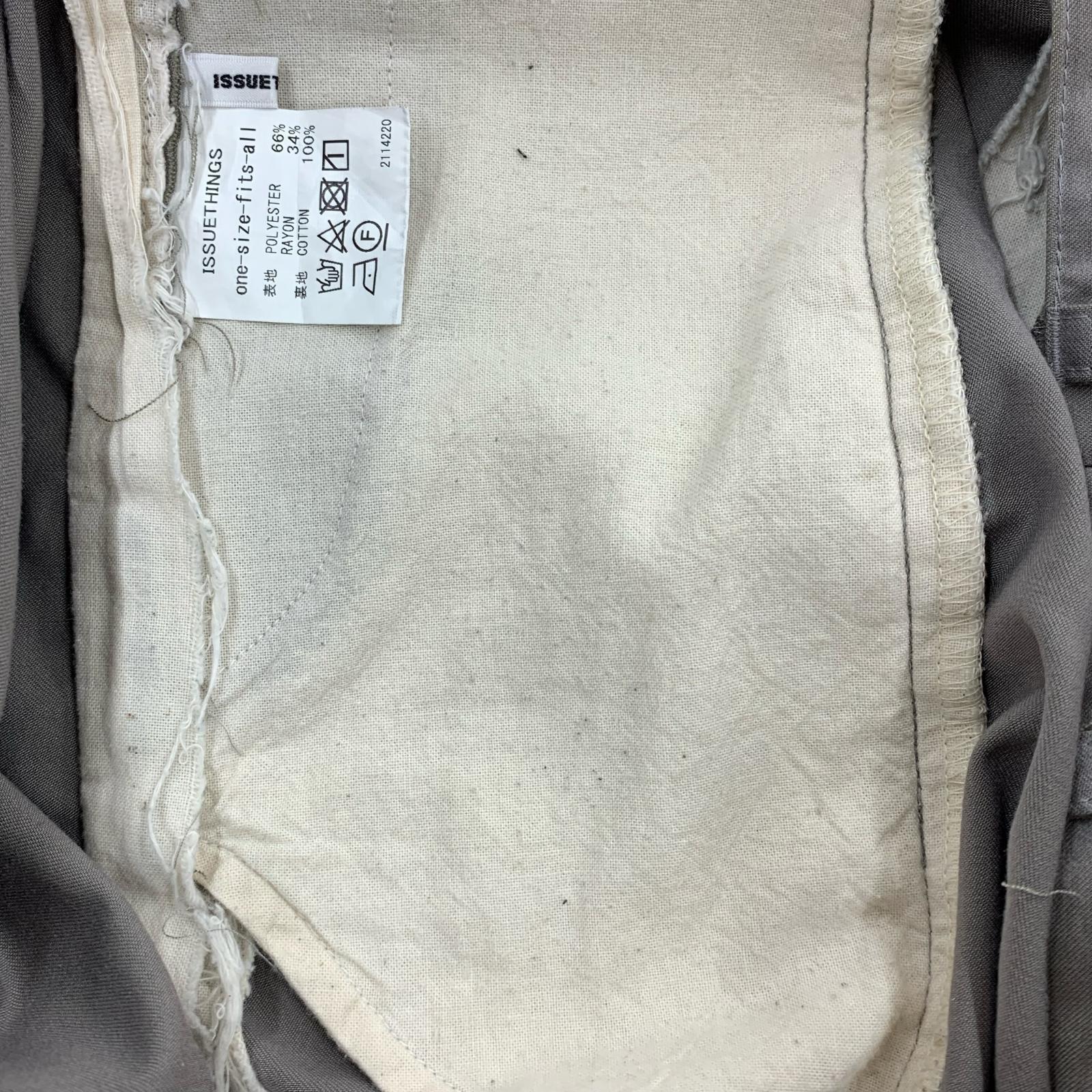 パンツ ISSUETHINGS 加工デザインパンツ OS グレー系 グレー