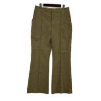 パンツ MARNI トロピカルウールフレアスラックス 40 ベージュ 40 ベージュ