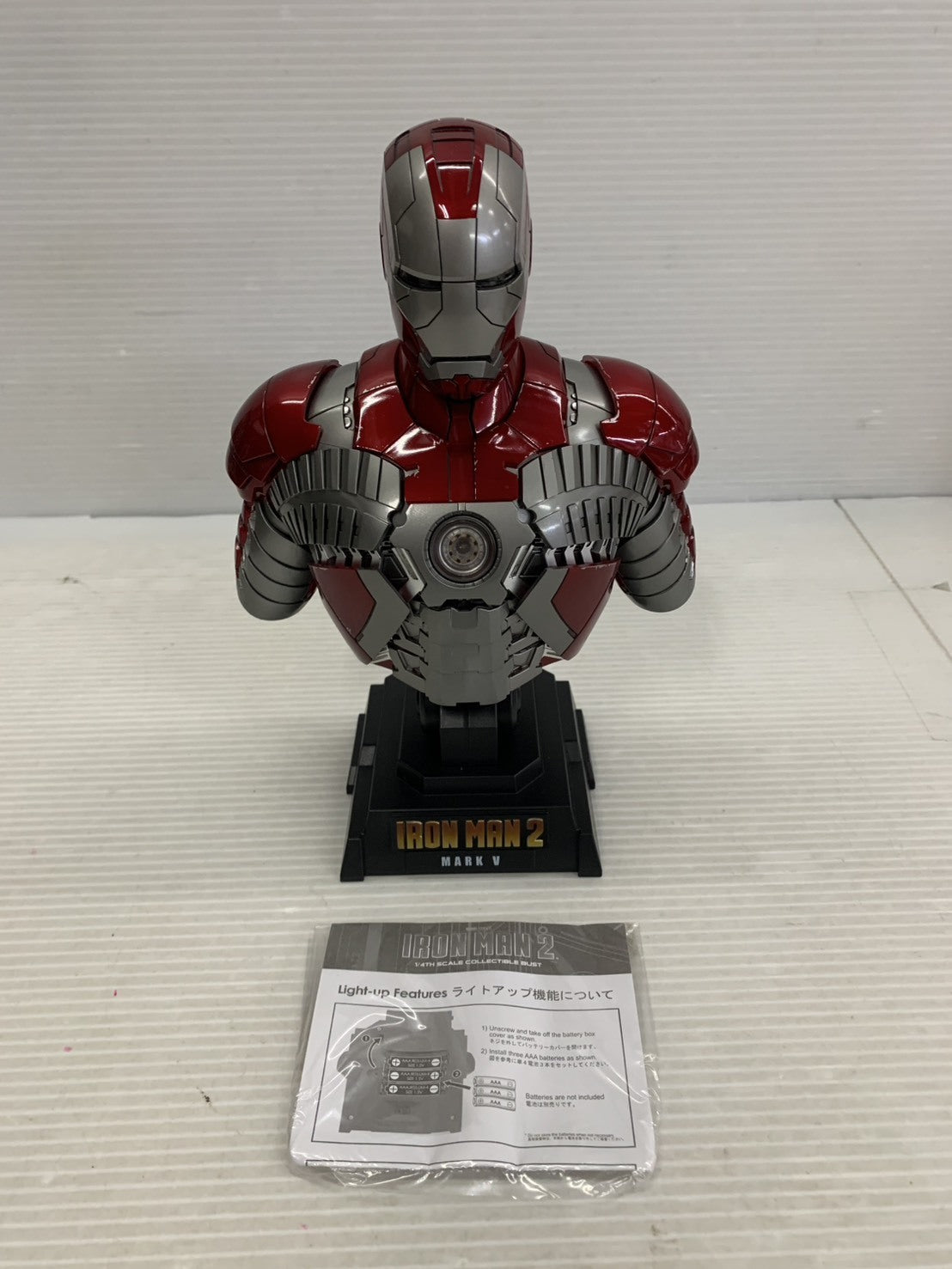 アイアンマン・マーク5 1/4 コレクティブルバスト フィギュア/グッズ