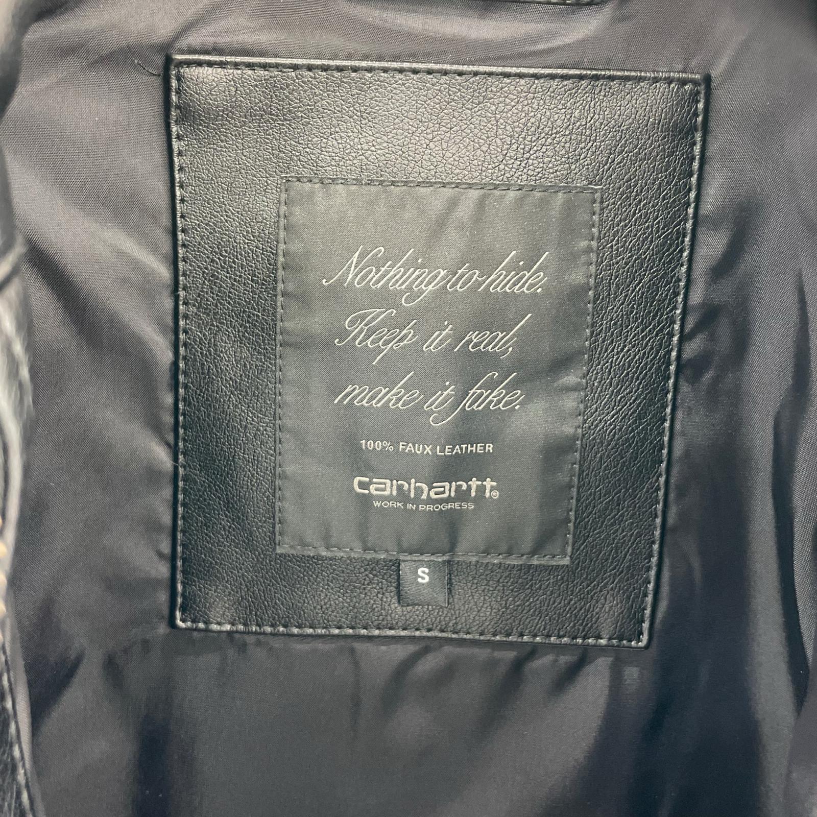 レザージャケット WIP Detroit Leather Jacket 黒 (S) S ブラック