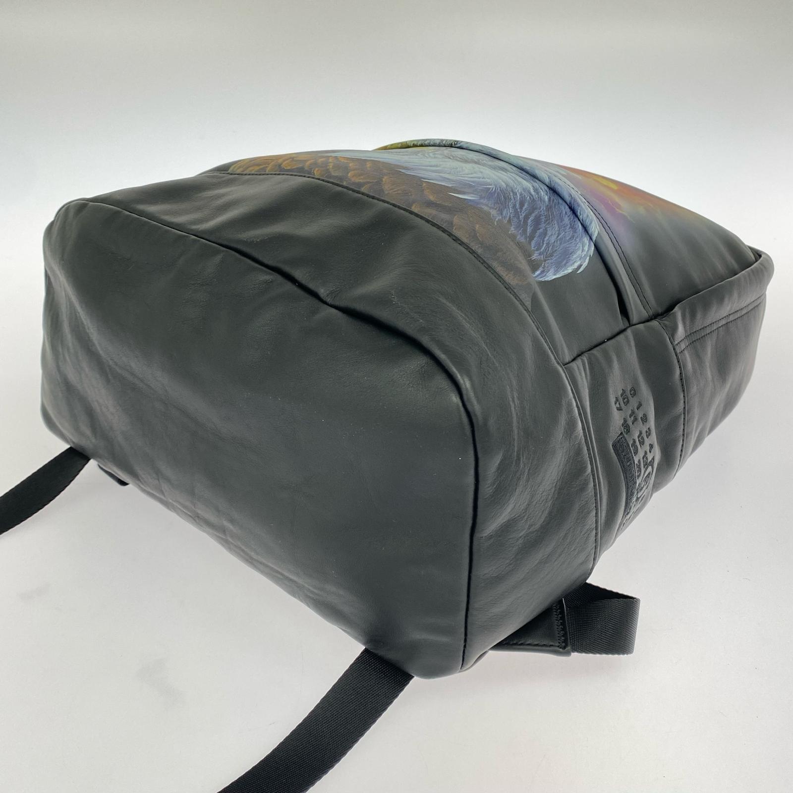 リュック・デイパック ×MM6 Eagle Leather Backpack ブラック ブラック