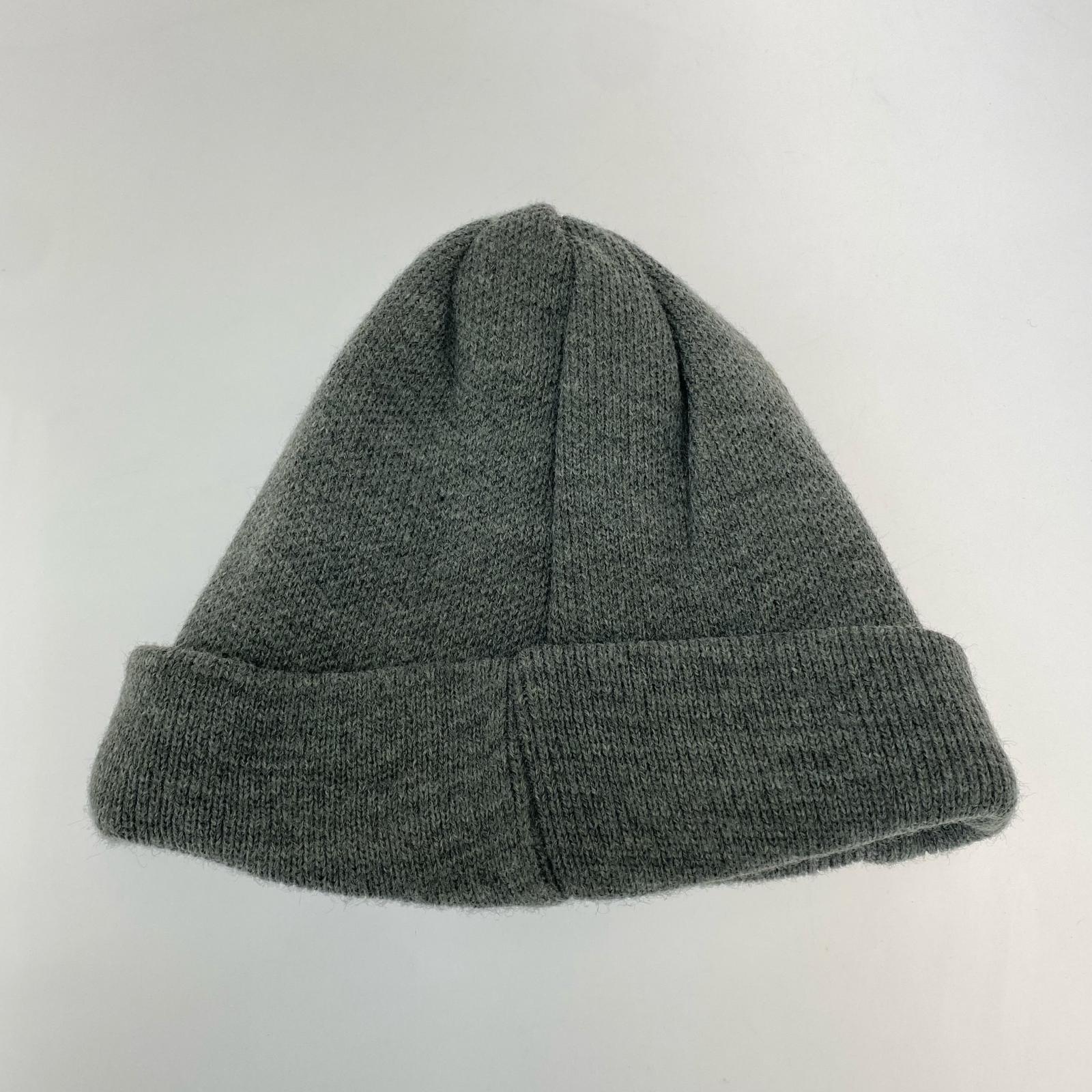 ニットキャップ SHIRT 24AW Strong Will Jacquard Beanie グレー