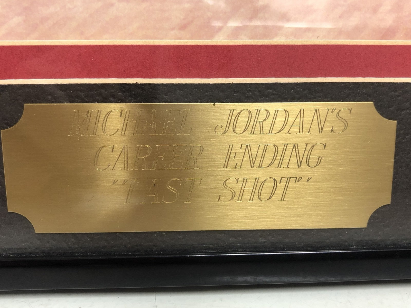 Michael Jordan ”LAST SHOT” Flamed フィギュア/グッズ