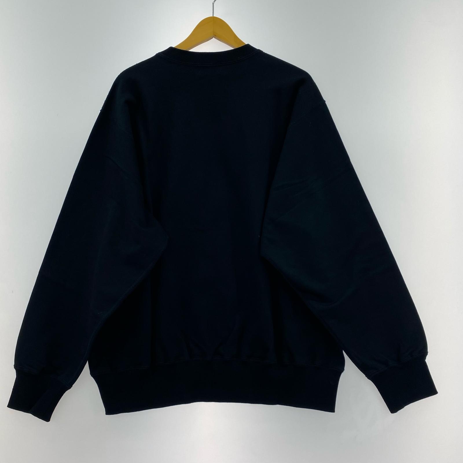 スウェット 24AW 黒 24WCM-T01201 3 3 ブラック