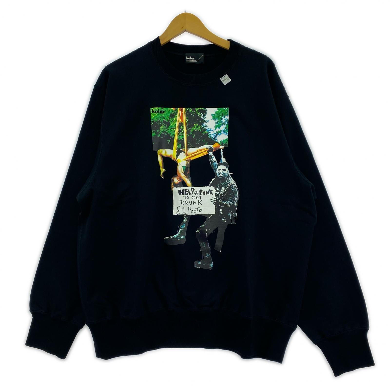 スウェット 24AW 黒 24WCM-T01201 3 3 ブラック
