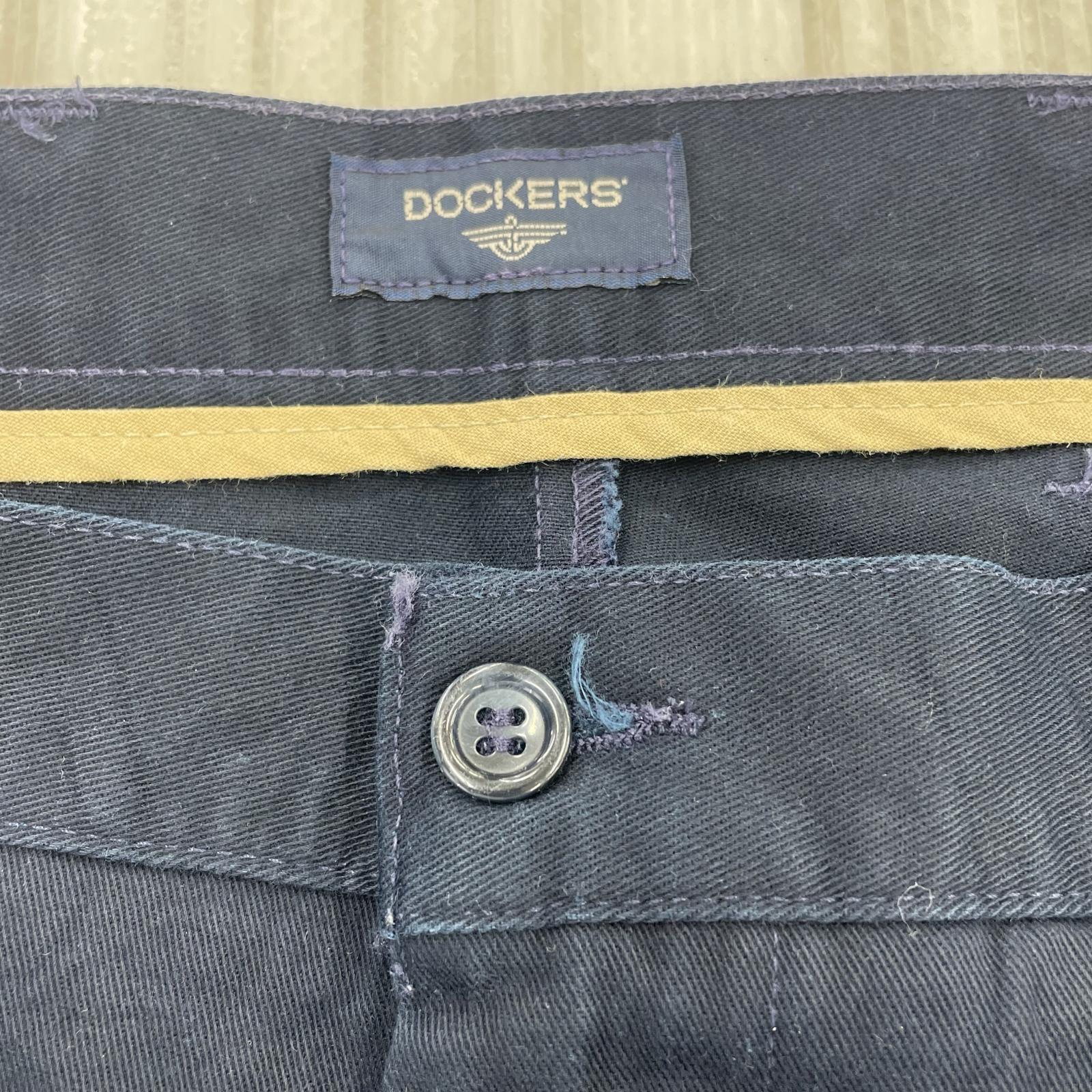 パンツ DOCKERS USA製 ネイビー 30 ネイビー