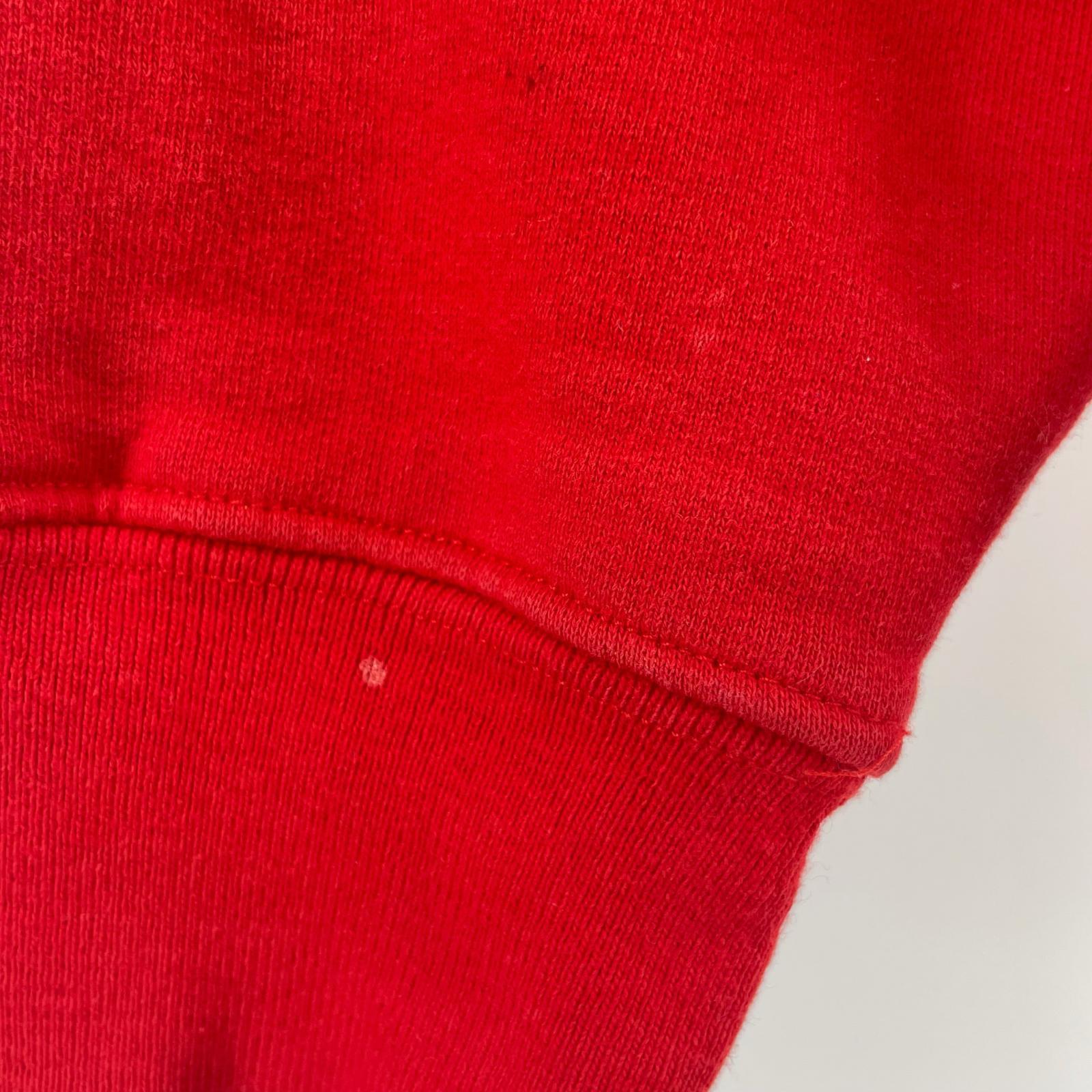 スウェット 18SS Contrast Crewneck Small Box Logo M レッド
