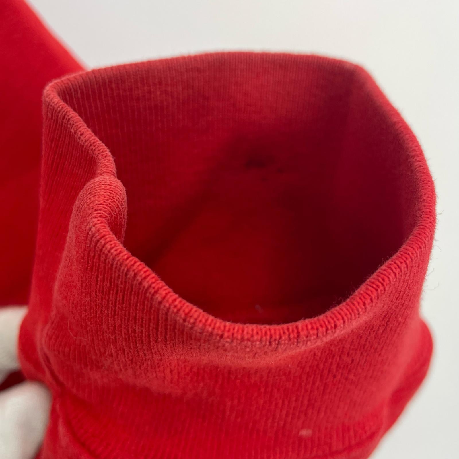 スウェット 18SS Contrast Crewneck Small Box Logo M レッド