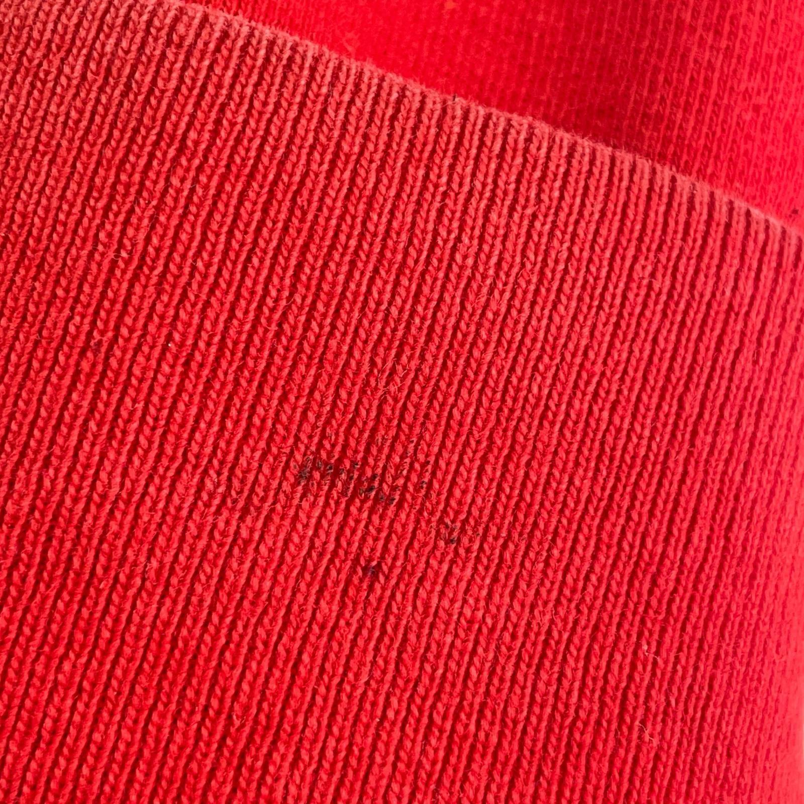 スウェット 18SS Contrast Crewneck Small Box Logo M レッド