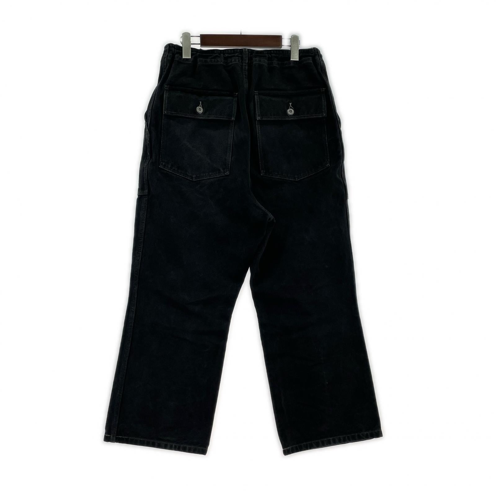 パンツ STRING FATIGUE PANT 黒 M M ブラック